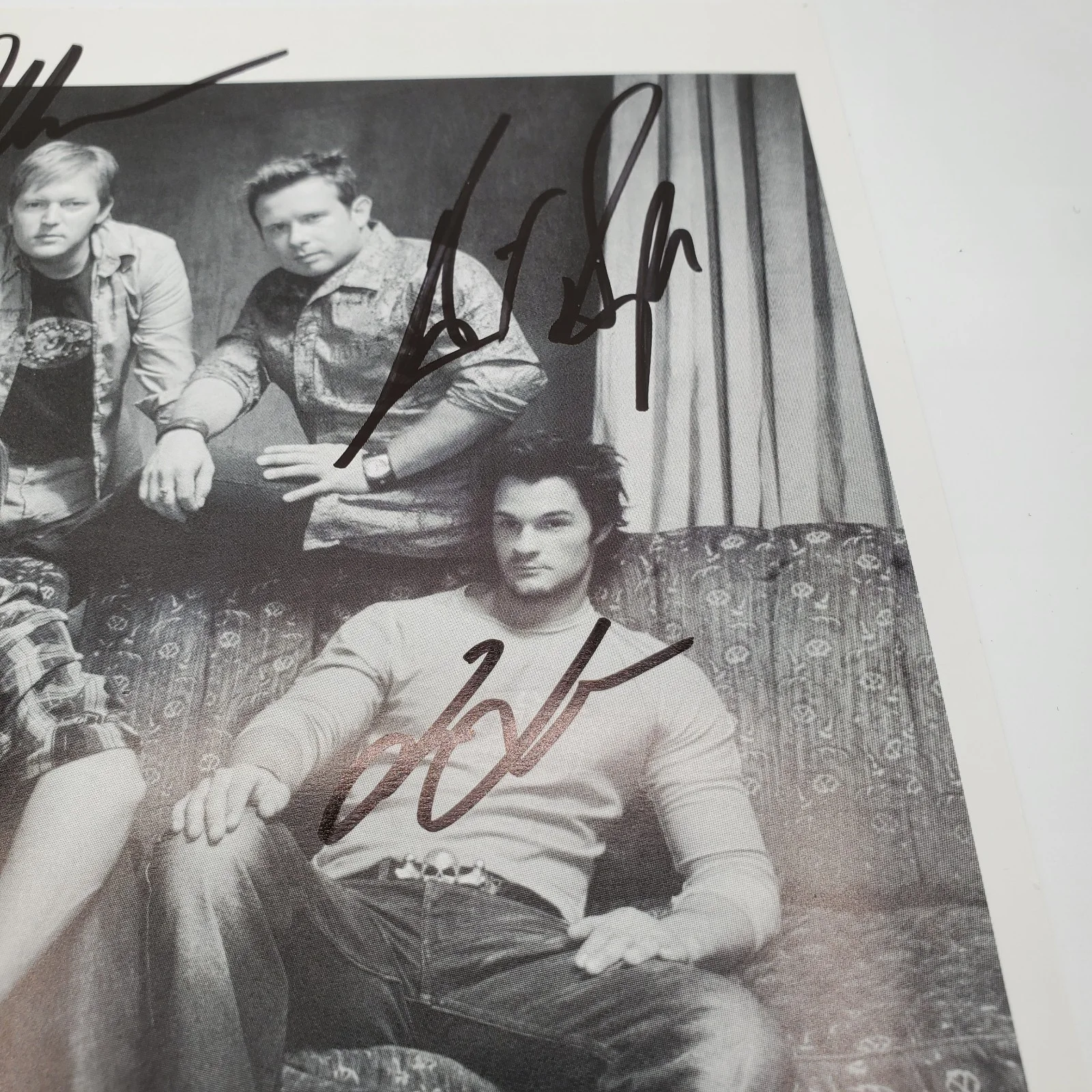 Emerson Drive SIGNED Autographed 8 x 10 Full Band Promo Photo 2004 w/ Provenance, изображение 3