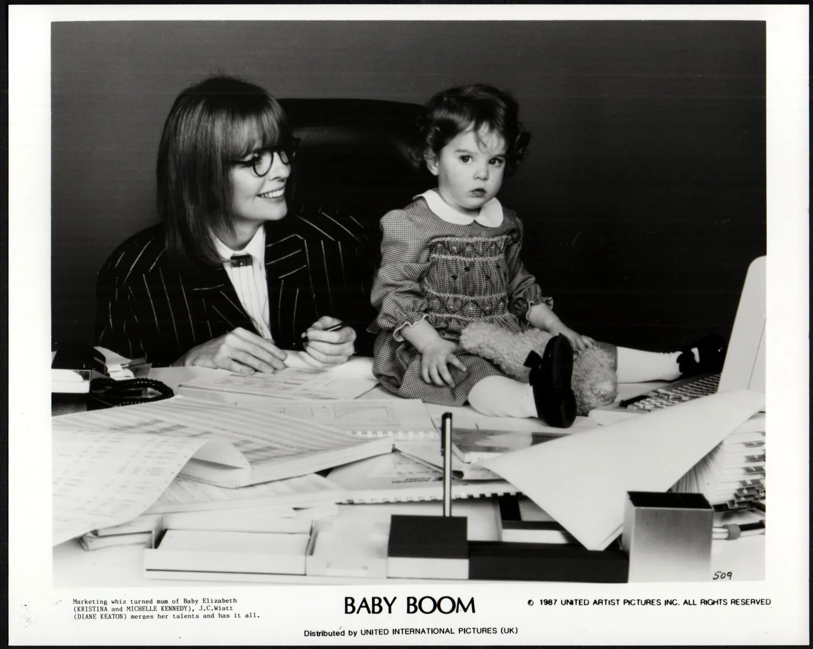 BABY BOOM 1987 Diane Keaton 3 10x8 STILLS, изображение 3