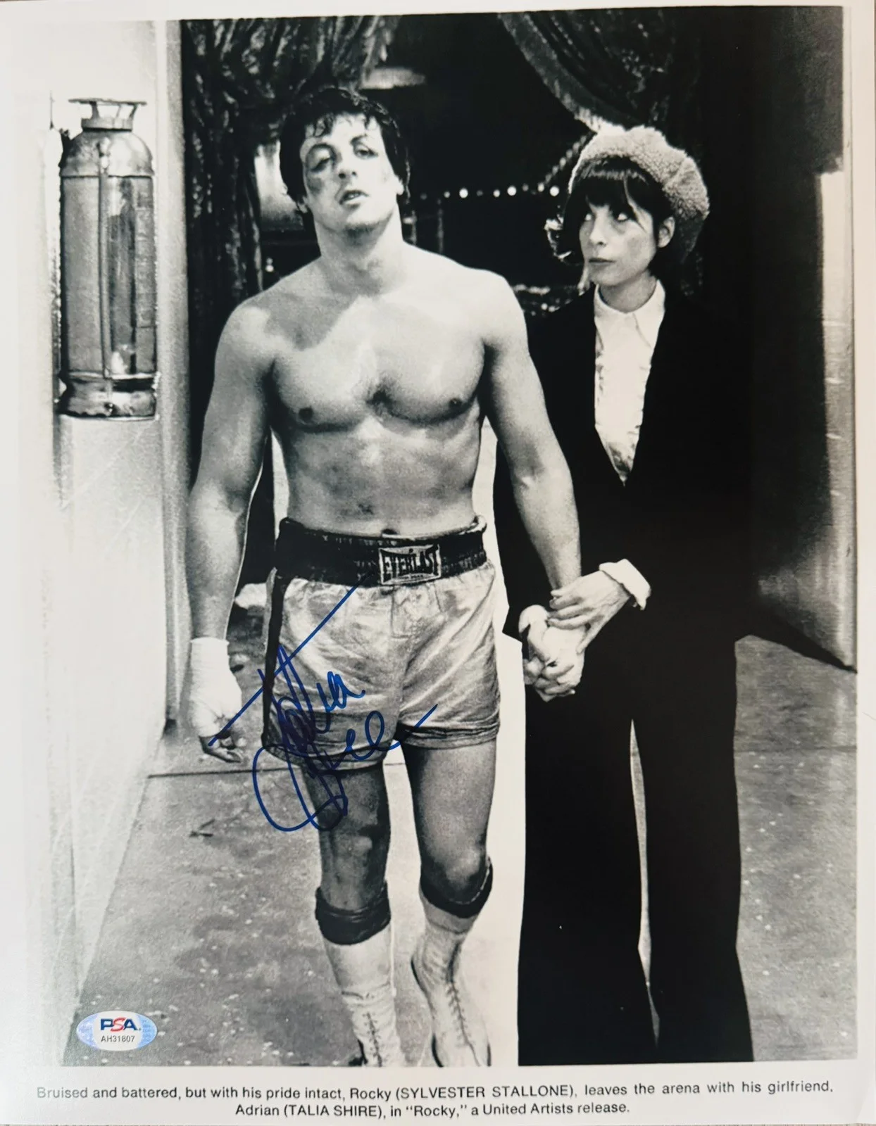 Talia Shire — Talia Shire Signed Rocky (Adrian Pennino) 11x14 Photo PSA/DNA AH31807
