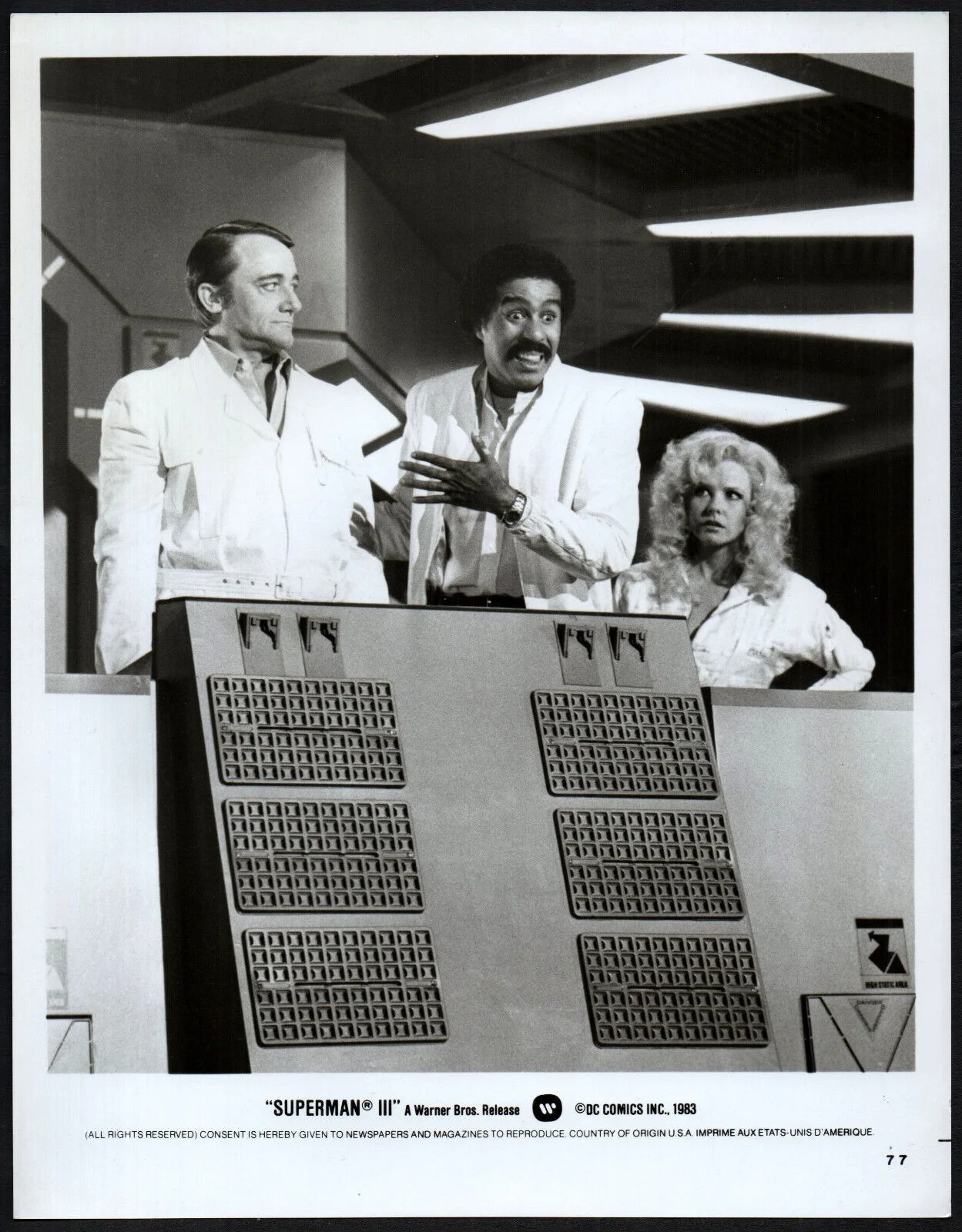 SUPERMAN III 1983 Richard Pryor, Pamela Stephenson 2 10x8 STILLS, изображение 2