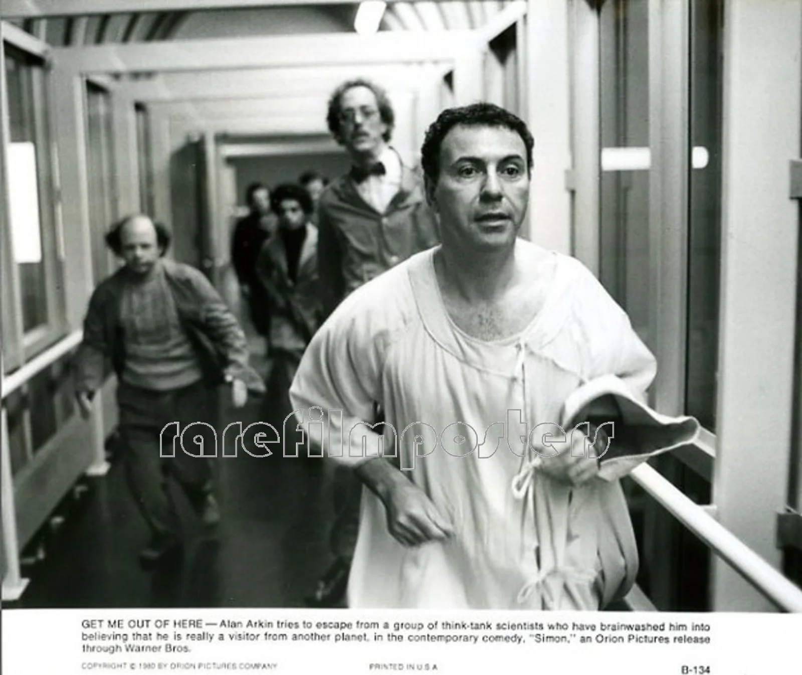 SIMON 1980 Alan Arkin, Judy Graubart - Marshall Brickman 3 STILLS, image 2