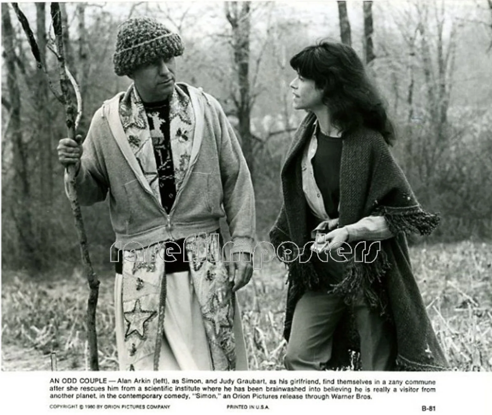 SIMON 1980 Alan Arkin, Judy Graubart - Marshall Brickman 3 STILLS, image 3
