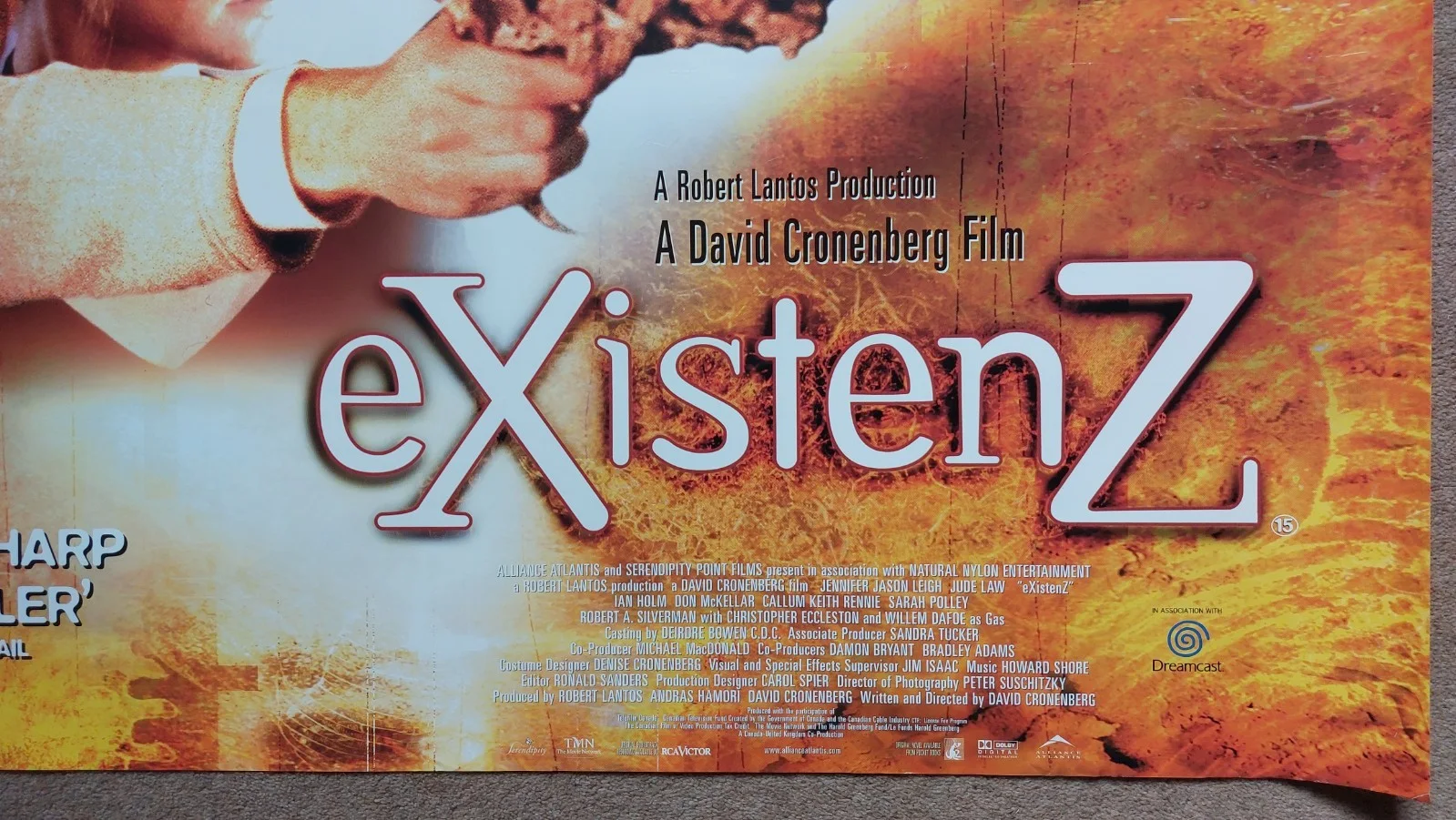 Existenz Original UK Quad Poster, image 4