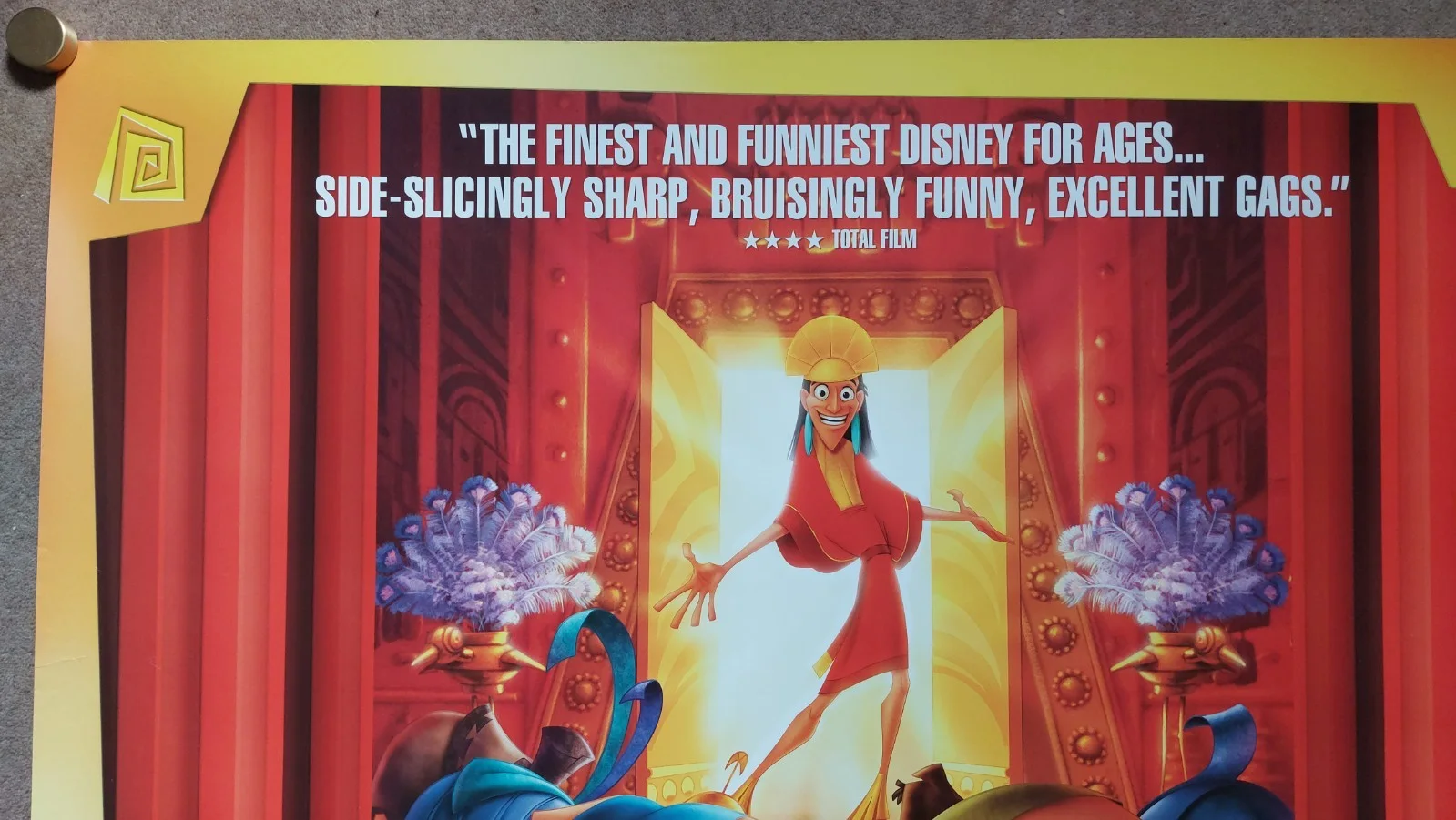 The Emperor's New Groove Original UK Quad Poster, image 2