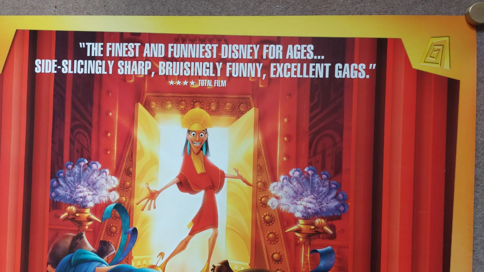 The Emperor's New Groove Original UK Quad Poster, image 5