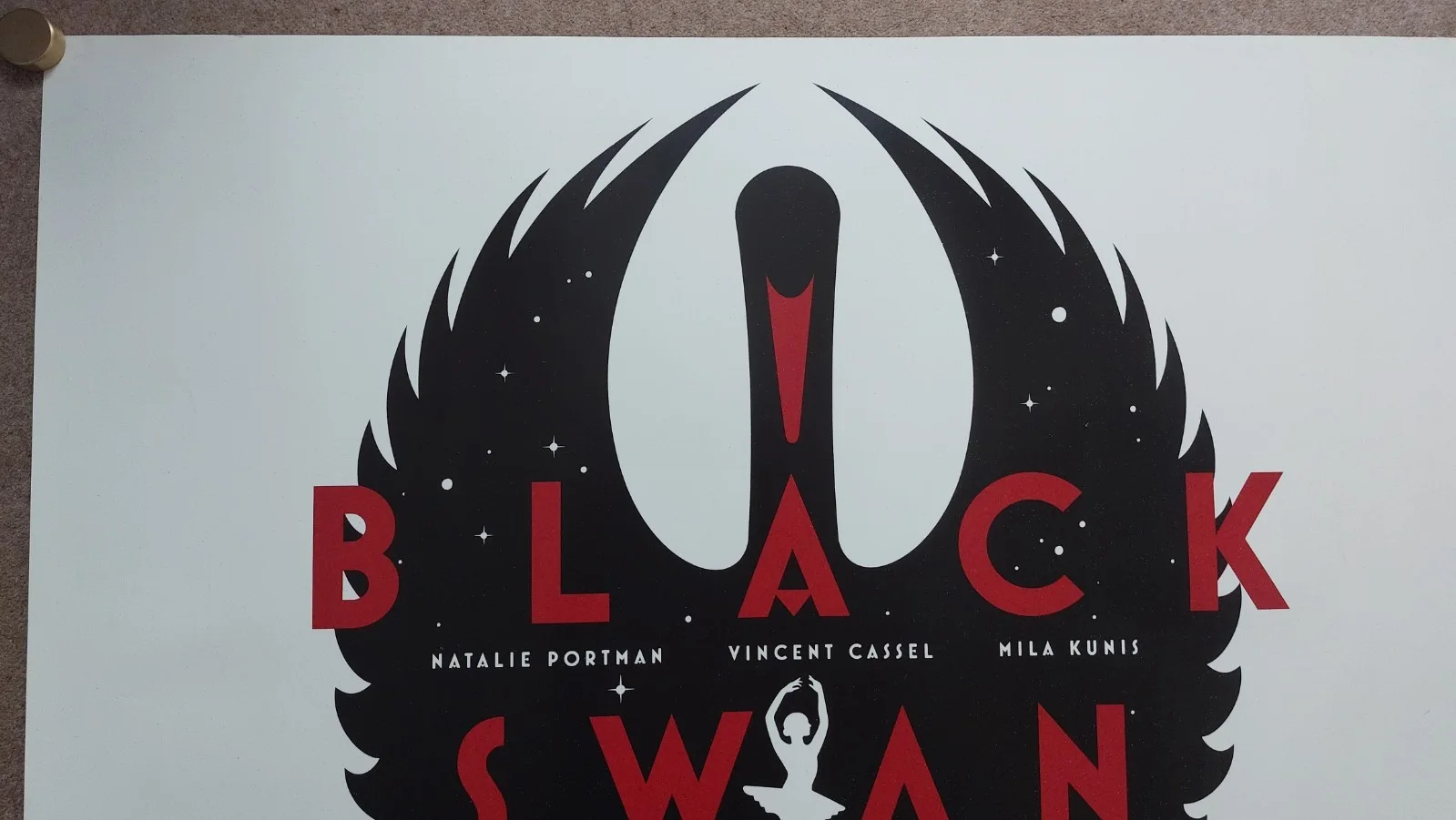 Black Swan Original UK Quad Poster, image 2