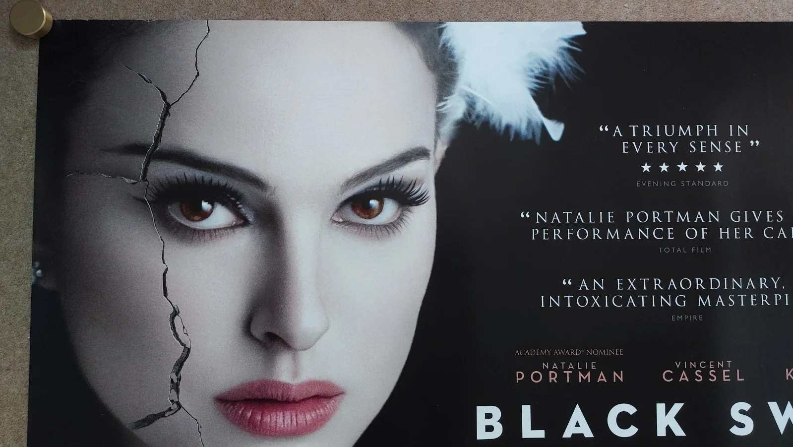 Black Swan Original UK Quad Poster, image 2