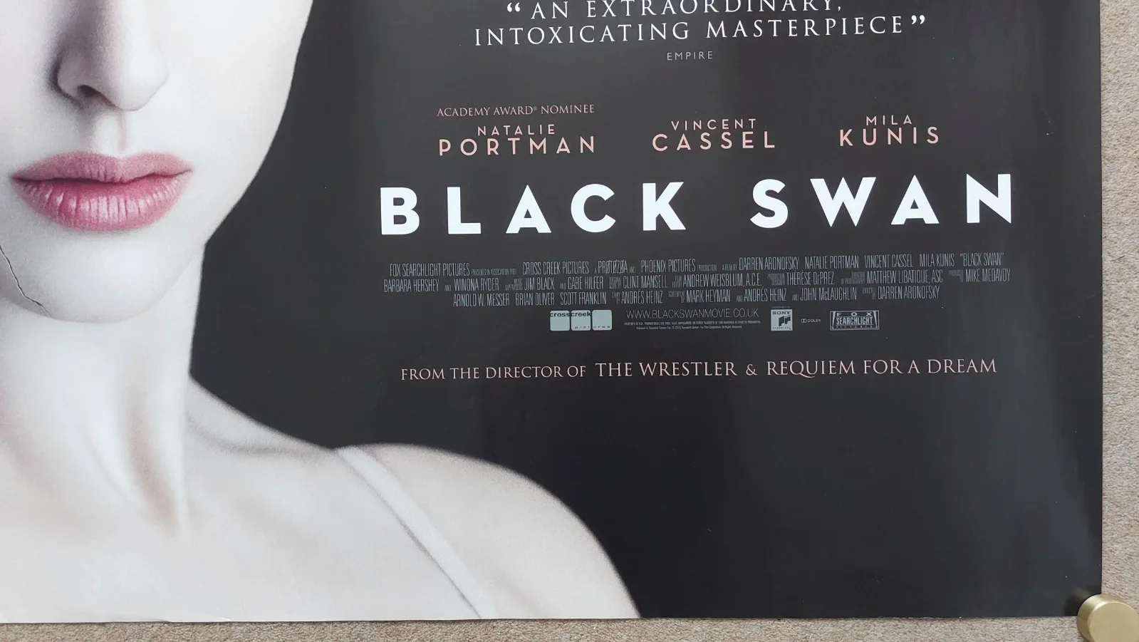 Black Swan Original UK Quad Poster, image 4