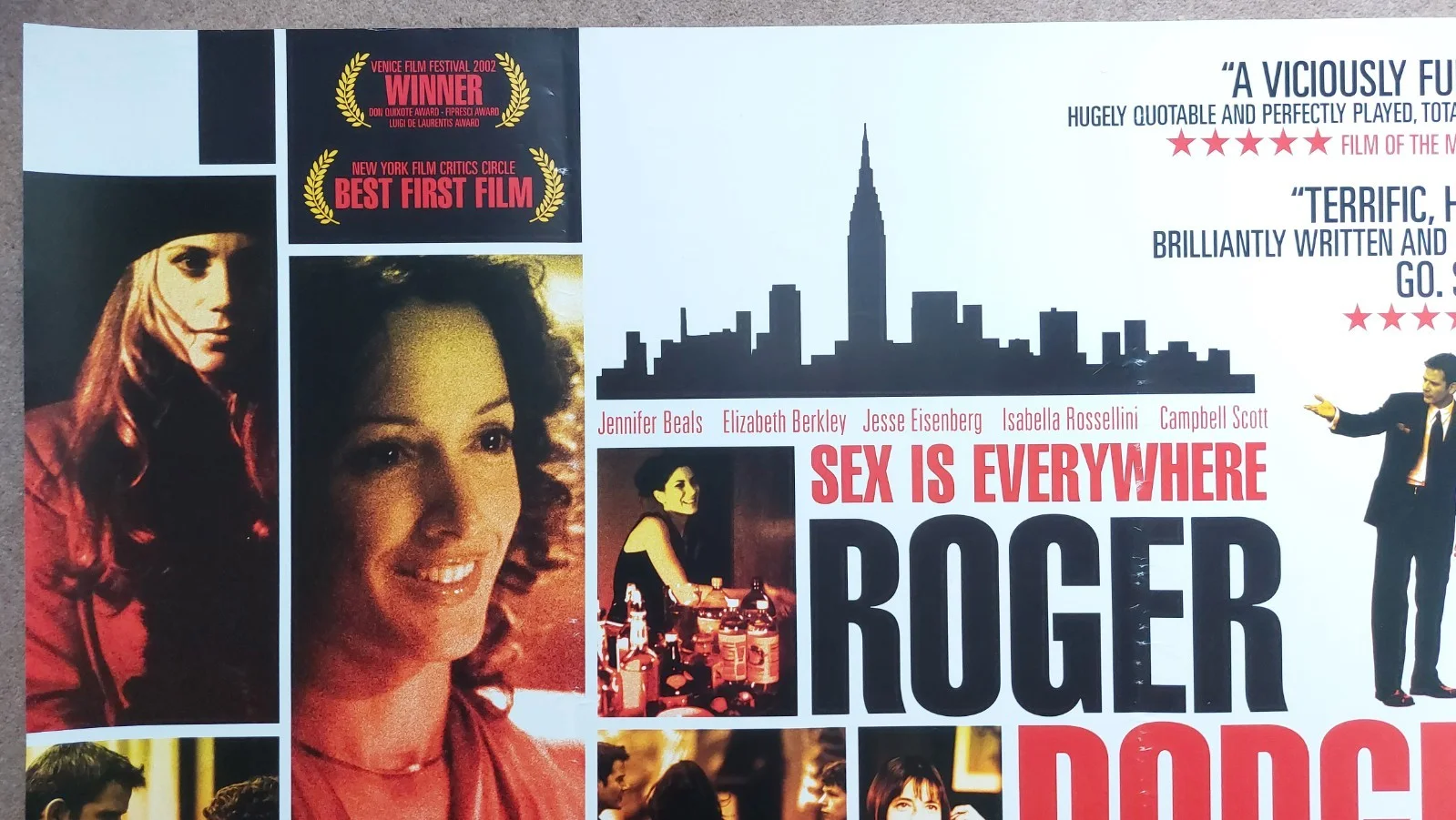 Rodger Dodger Original UK Quad Poster, image 2