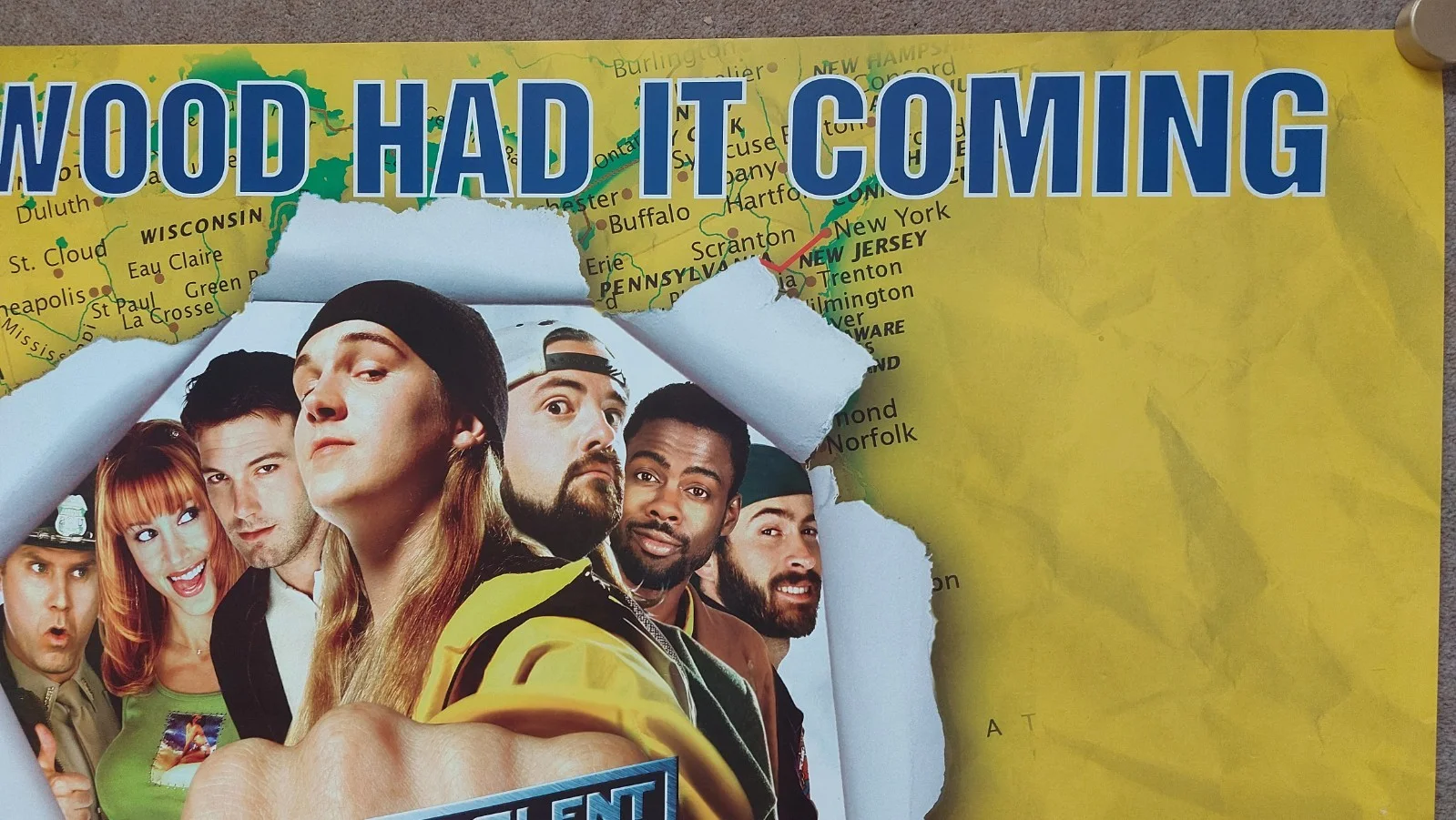 Jay and Silent Bob Strike Back Original UK Quad Poster, image 5