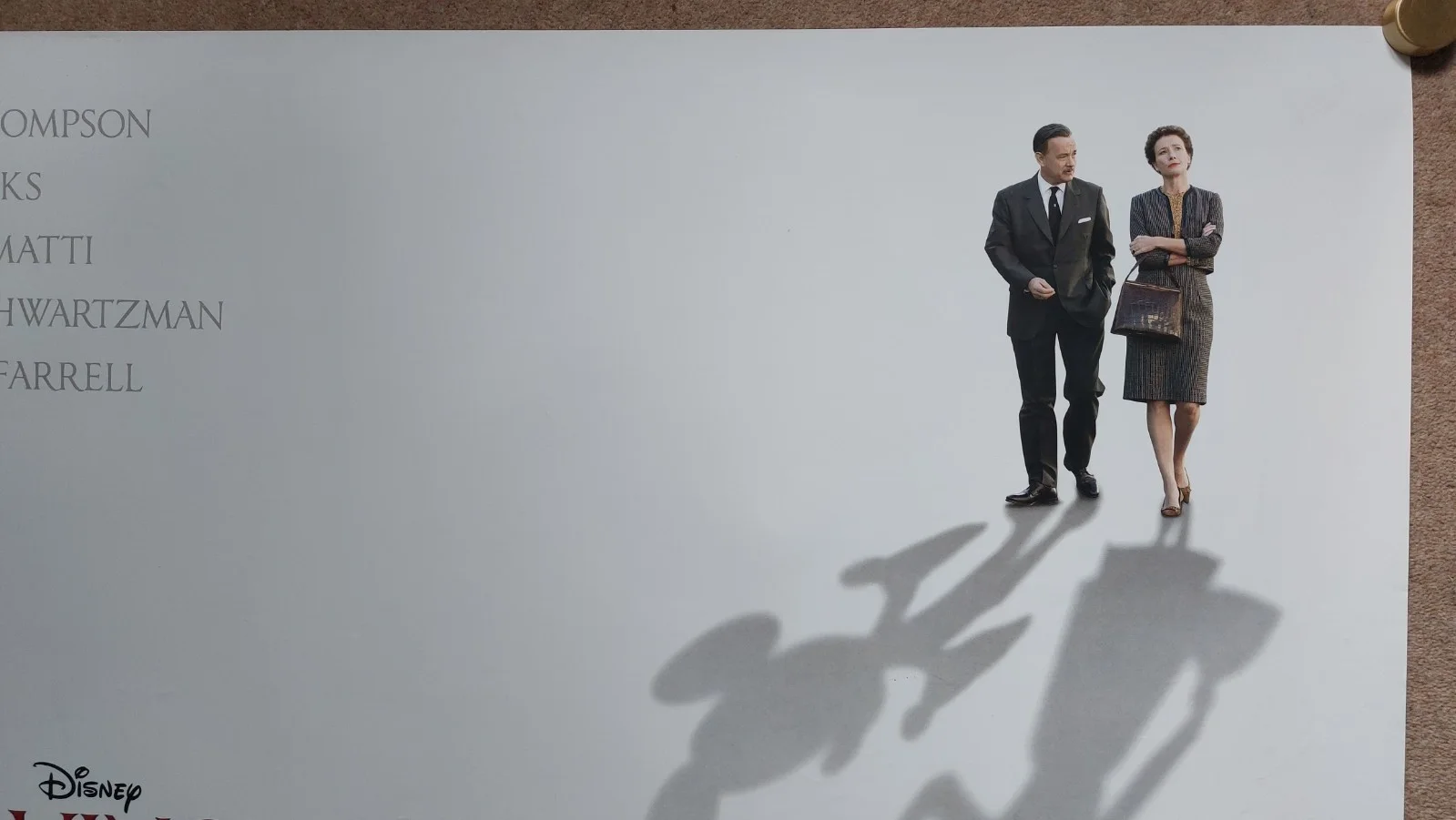 Saving Mr Banks Original UK Quad Poster, image 5
