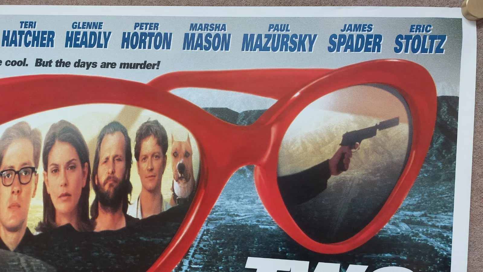 Two Days in the Valley Original UK Quad Poster, image 5