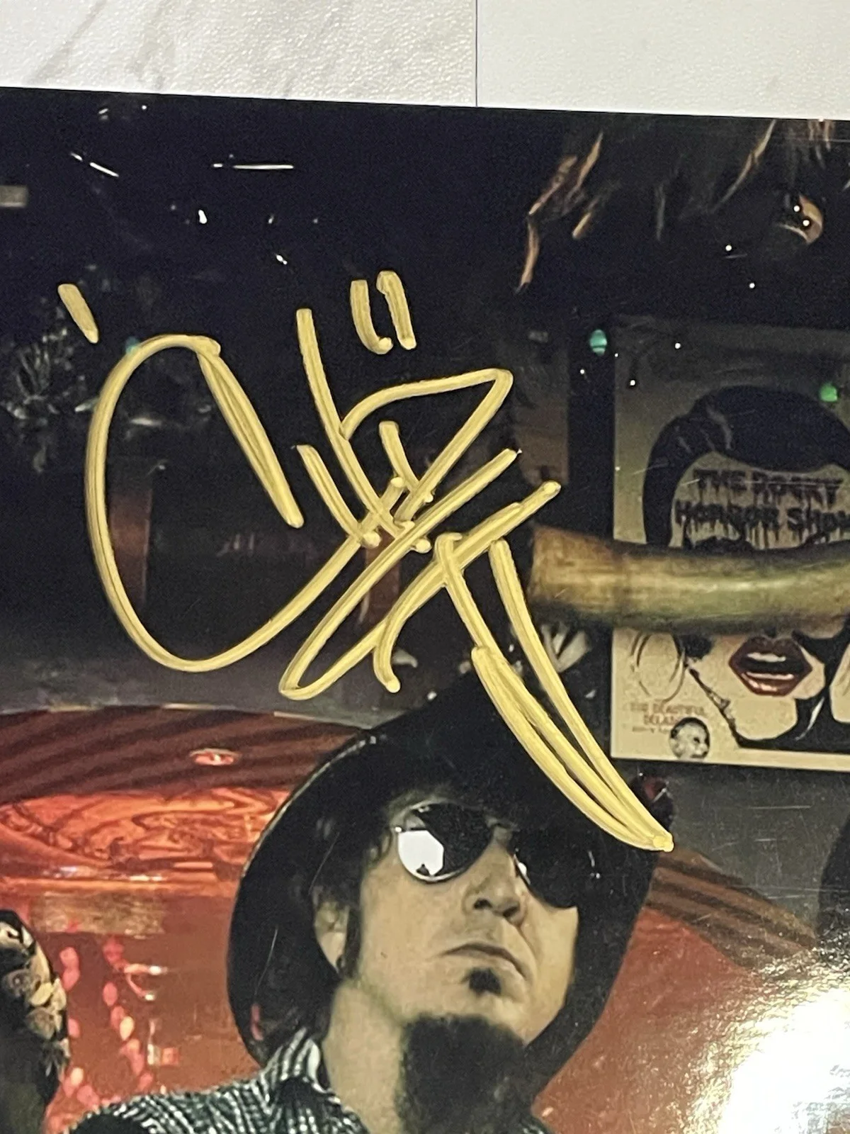 HELLYEAH signed 11x14 Photo CHAD GREY BOBZILLA TOM MAXWELL GREG TRIBBETT, image 4