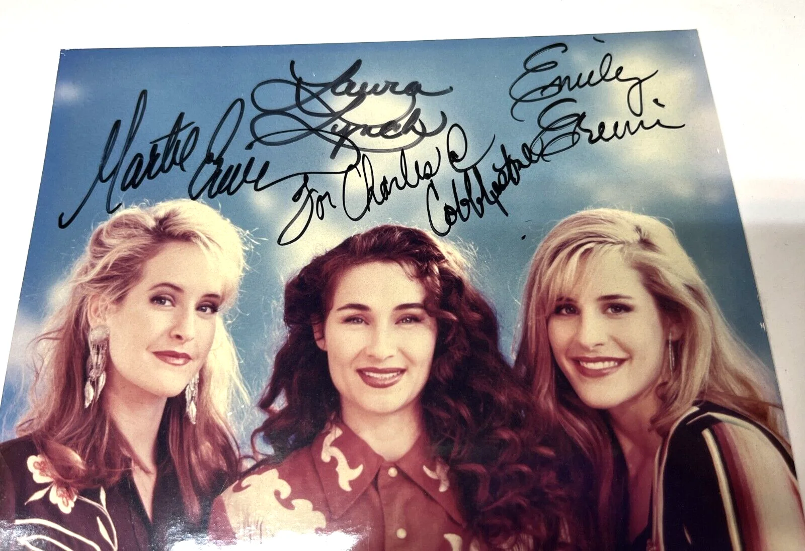 DIXIE CHICKS Group Signed 8x10 Press Promo Photos Laura Marte Emily {Lot of 2}, изображение 3