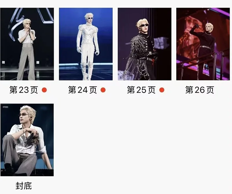 Dylan Wang Hedi 王鹤棣 澳门演唱会 Album Photo Books Photobook, изображение 4