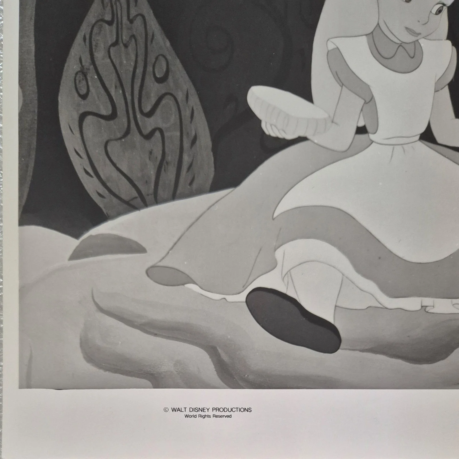 1951 ALICE IN WONDERLAND - Press Photo / Lobby Card 10" x 8" - Walt Disney #11, изображение 2