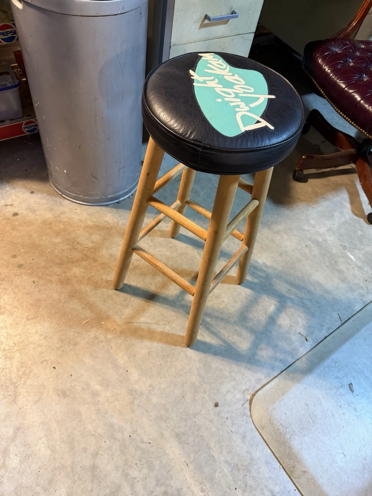 Dwight Yoakam Stool bar,decor,man cave,office,etc., image 5