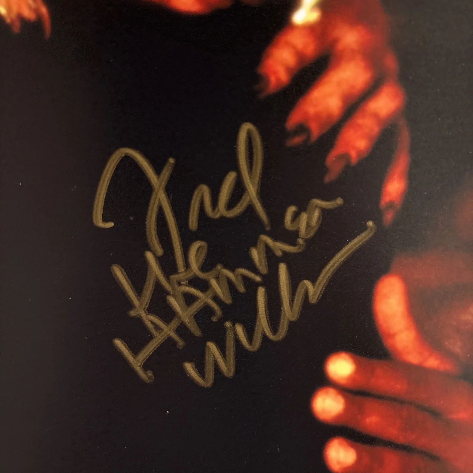 Fred 'The Hammer' Williamson Signed 8x10 - From Dusk Till Dawn Zobie auth, изображение 3