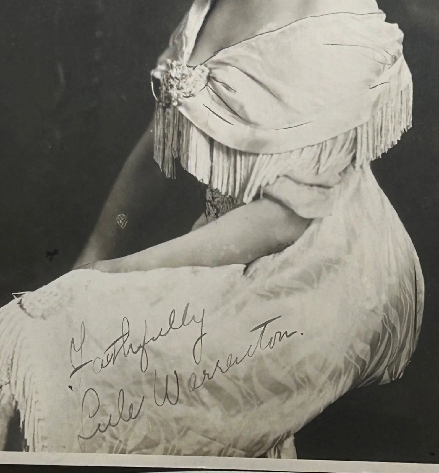 LULE WARRENTON—SIGNED PHOTO—Early Woman Director/Studio Owner•1st Werewolf Film, изображение 5