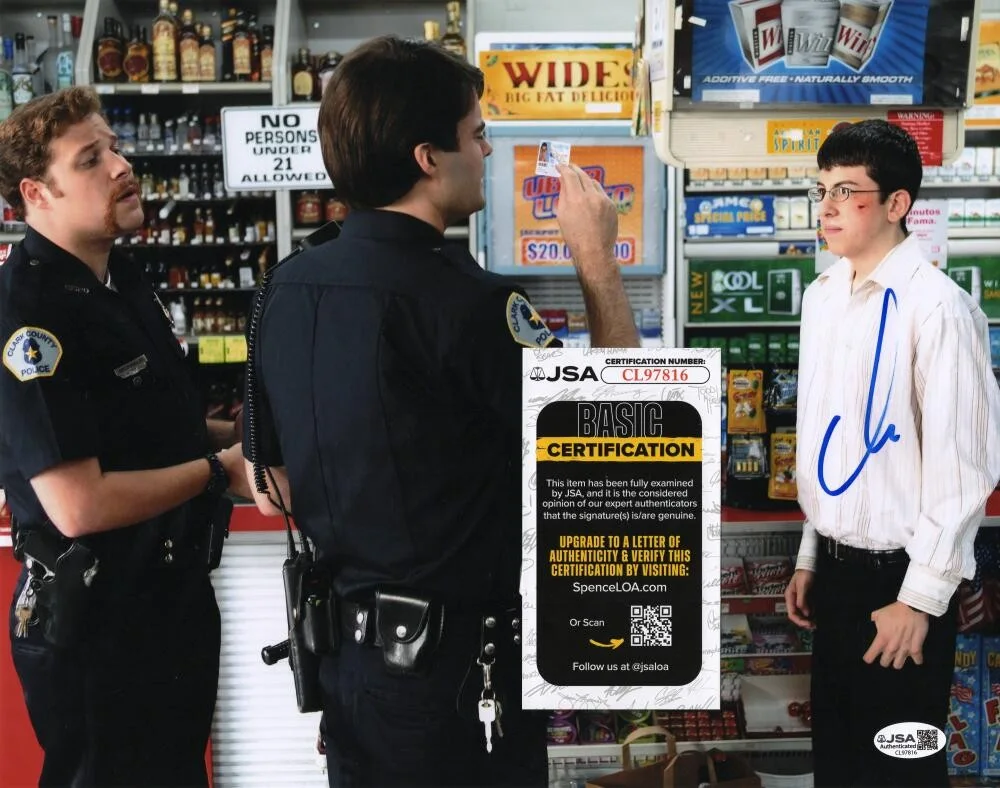Christopher Mintz-Plasse — Christopher Mintz-Plasse Signed Autograph 11x14 Photo - Superbad McLovin JSA COA, image 2