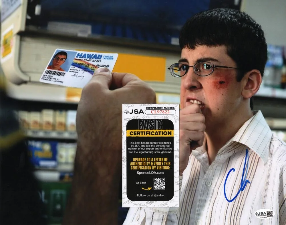 Christopher Mintz-Plasse — Christopher Mintz-Plasse Signed Autograph 11x14 Photo - McLovin w/ JSA COA, image 2