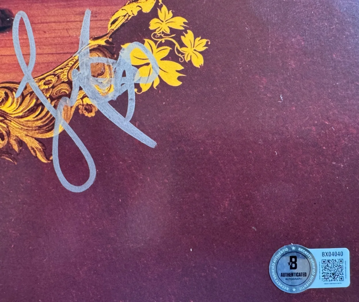 Jamie Foxx Signed Autographed Kanye West The College Dropout Vinyl Beckett COA, image 2