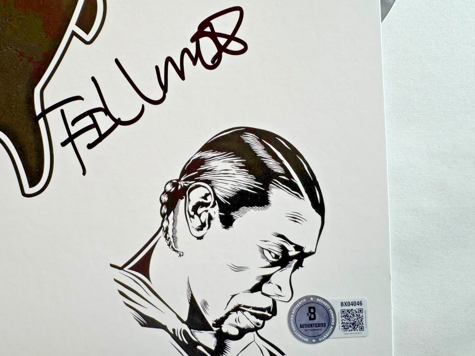 Andre Nickatina Signed Autographed Vinyl LP "Reign" Beckett COA, image 3