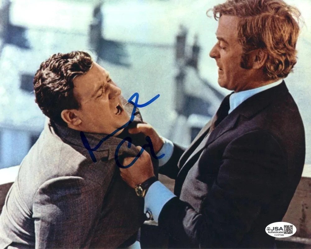 Michael Caine — Michael Caine Signed Autograph 8x10 Photo - Jack Carter in Get Carter w/ JSA COA