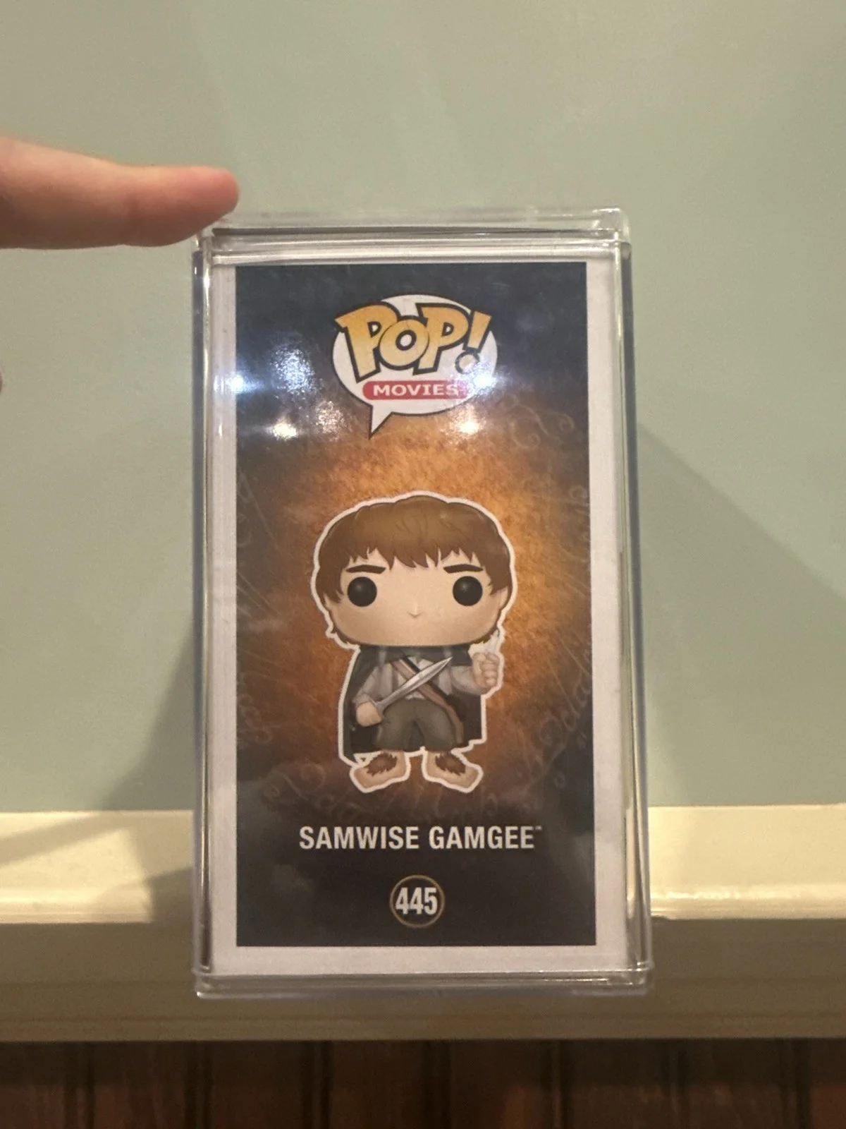 Sean Astin — Samwise Gamgee Autographed Funko Pop 445 Lord of the Rings OC Authentication, изображение 2