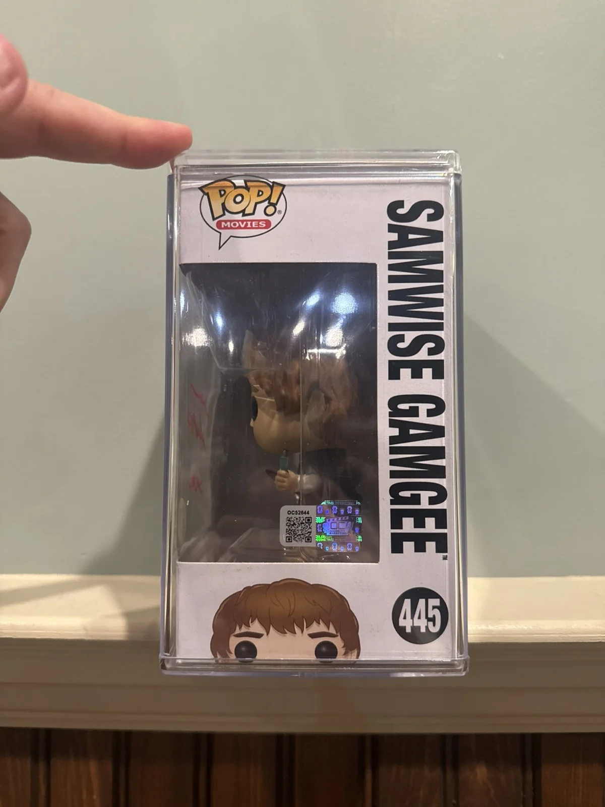 Sean Astin — Samwise Gamgee Autographed Funko Pop 445 Lord of the Rings OC Authentication, изображение 3