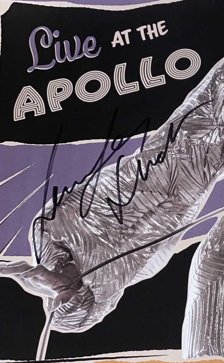 Jennifer Hudson apollotheatre signed Vip official poster respect Aretha Franklin, изображение 3