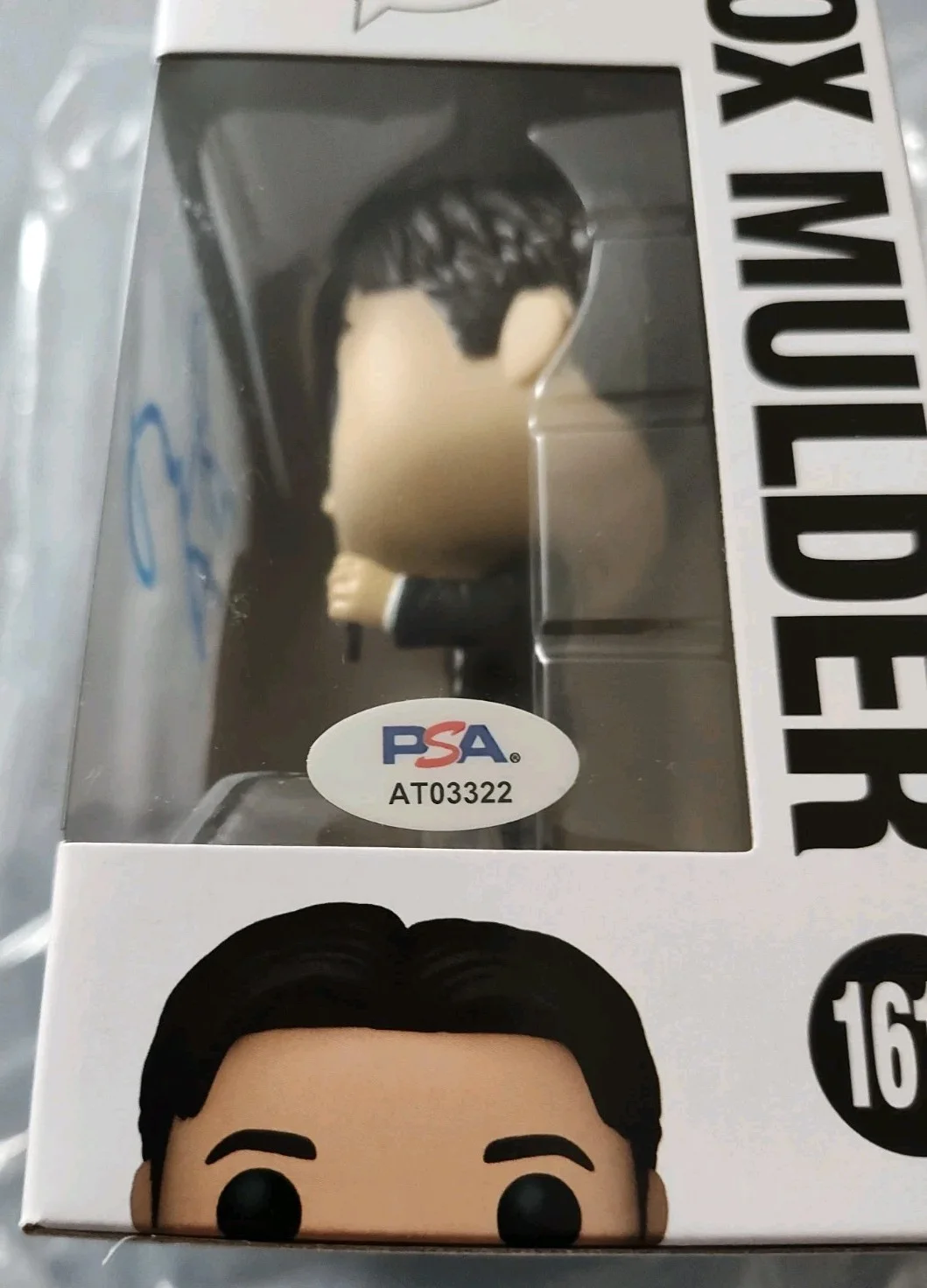 David Duchovny — SIGNED David Duchovny FOX MULDER X-Files Funko Pop #1614 PSA Certificate & Case, изображение 5