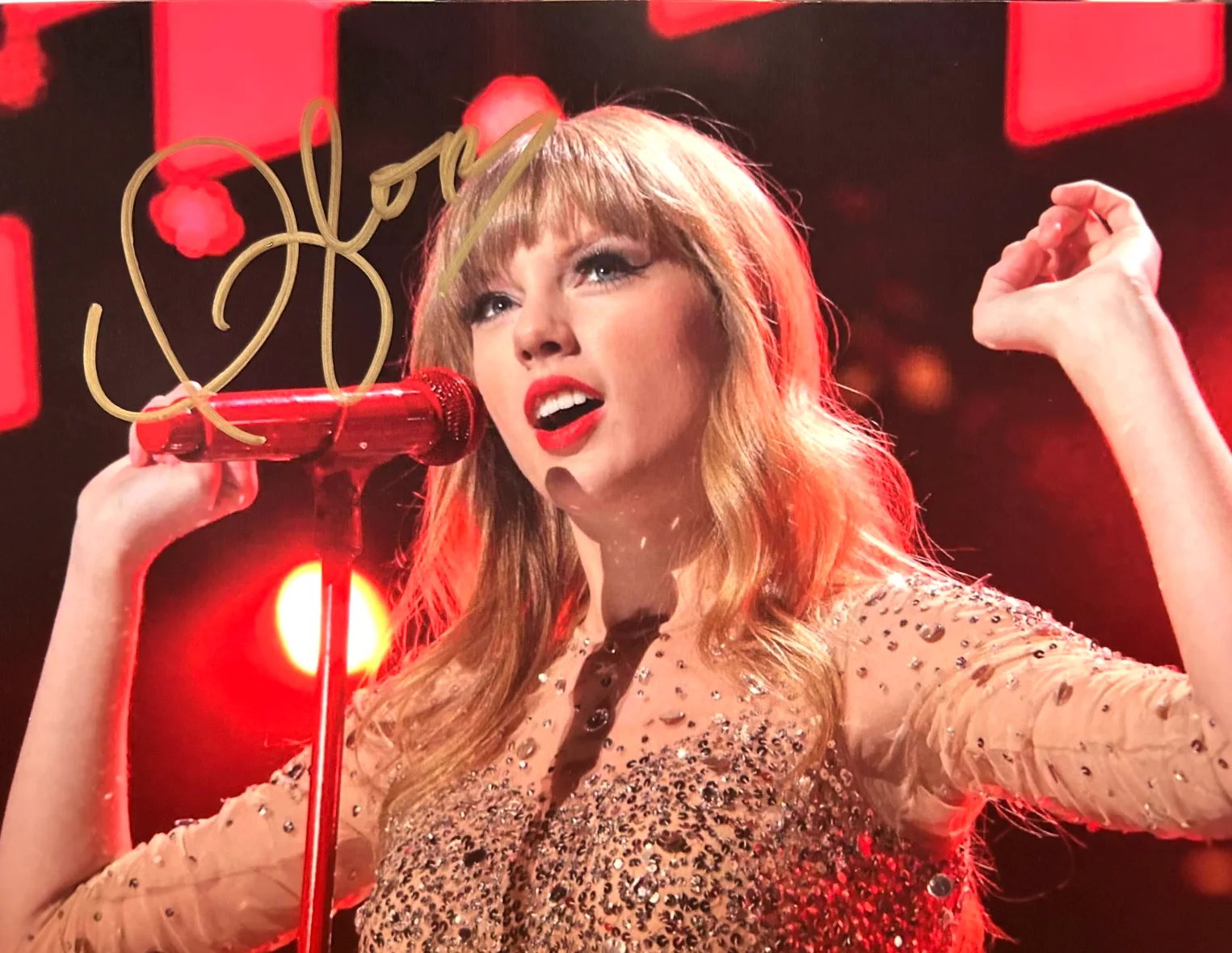 TAYLOR SWIFT Signed Genuine 8x10" Authentic Original Autograph Signature w/COA, изображение 5