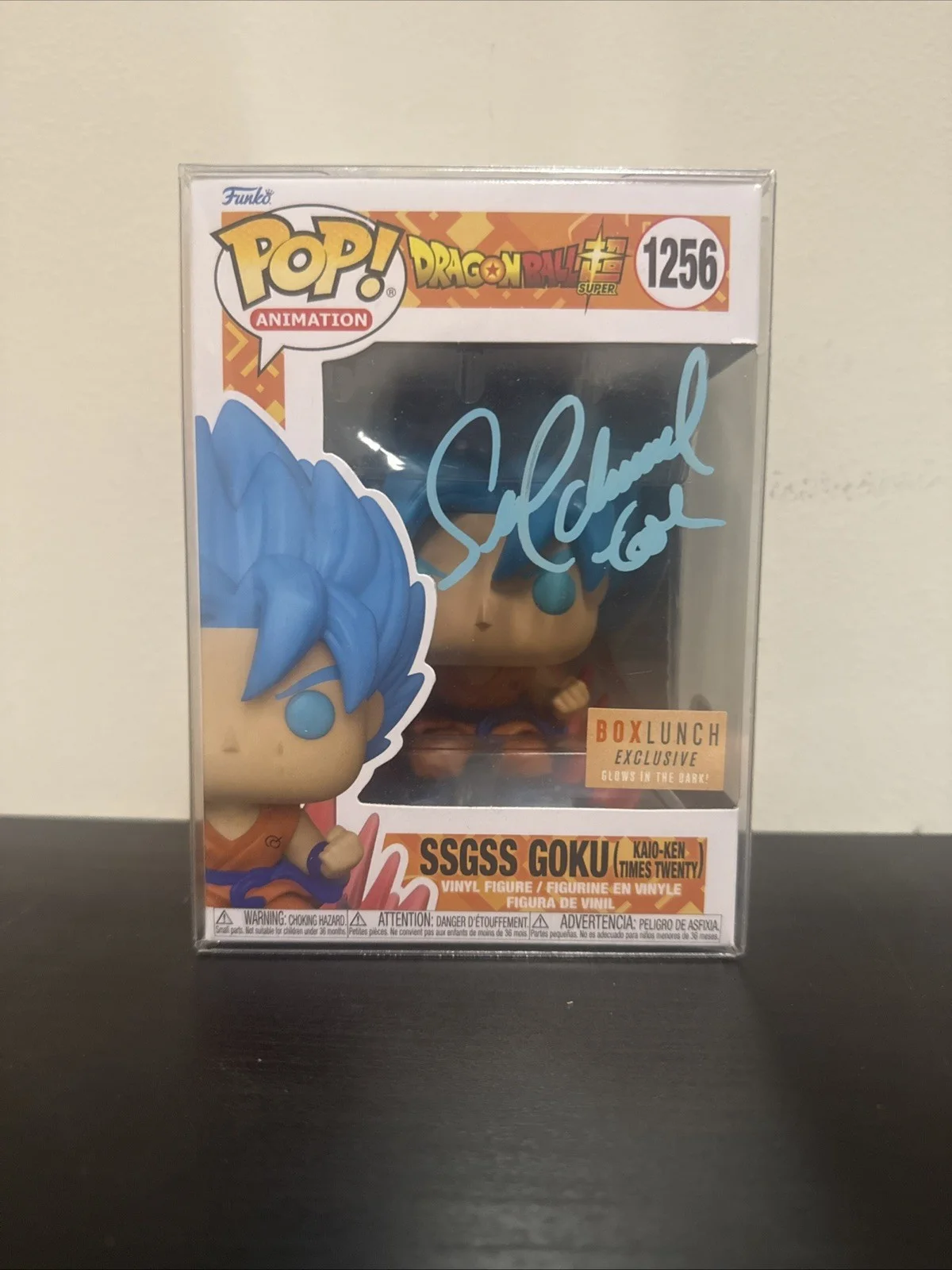 Sean Schemmel — Sean Schemmel Signed Funko Pop Goku Auto Dragon Ball Z SSGSS PSA AN24071
