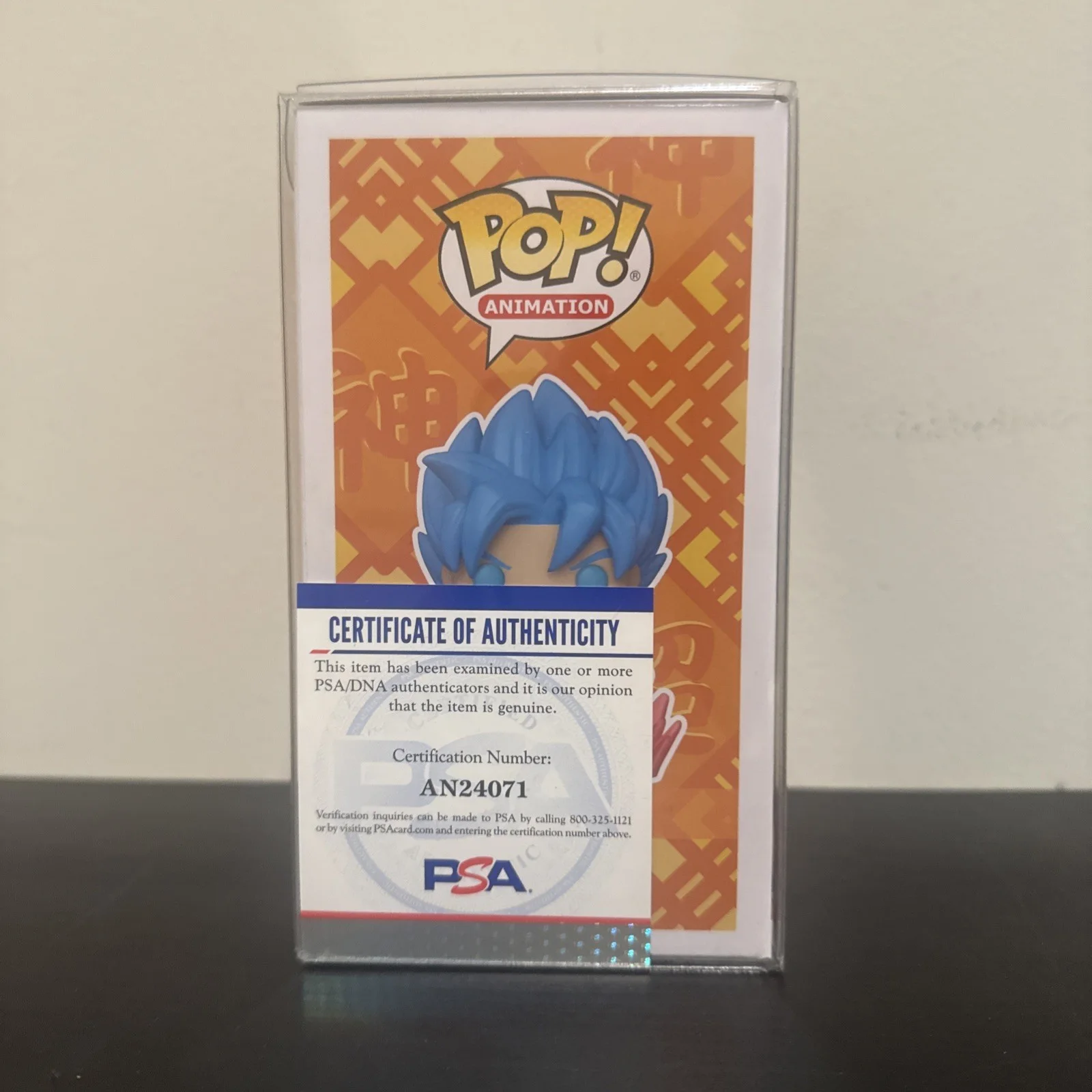 Sean Schemmel — Sean Schemmel Signed Funko Pop Goku Auto Dragon Ball Z SSGSS PSA AN24071, изображение 4