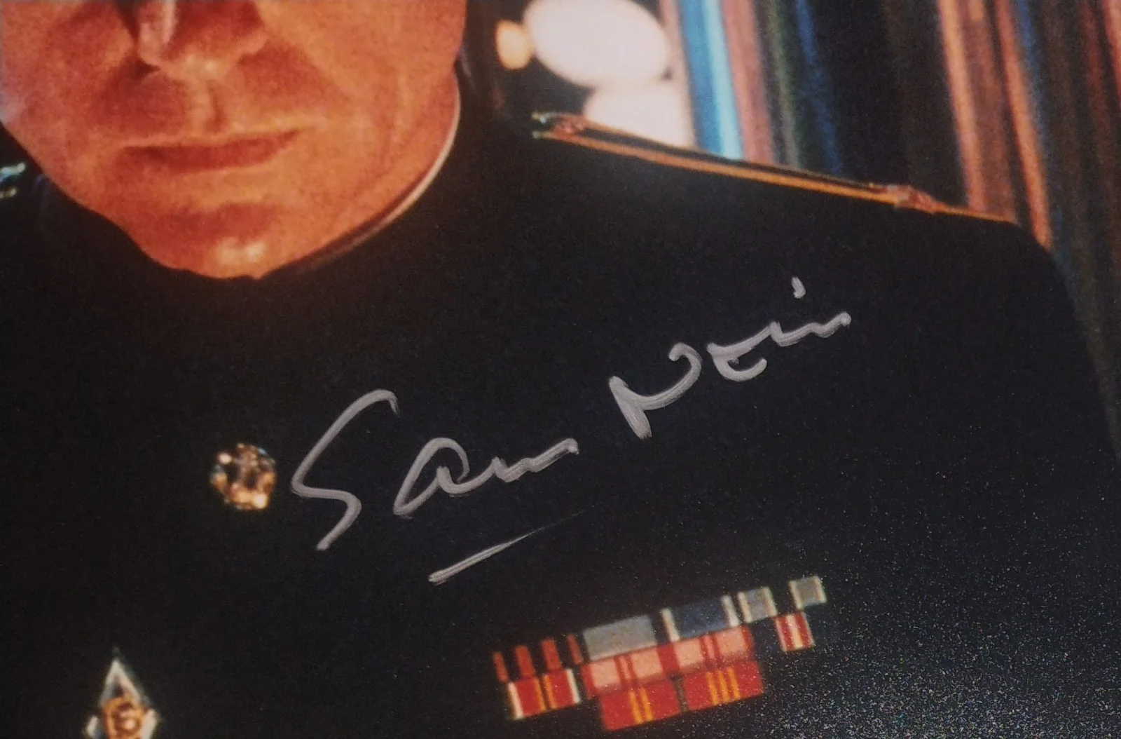 Sam Neill Hand Signed 8x10 Photo BAS COA Hunt For Red October NO US TARIFF, image 3
