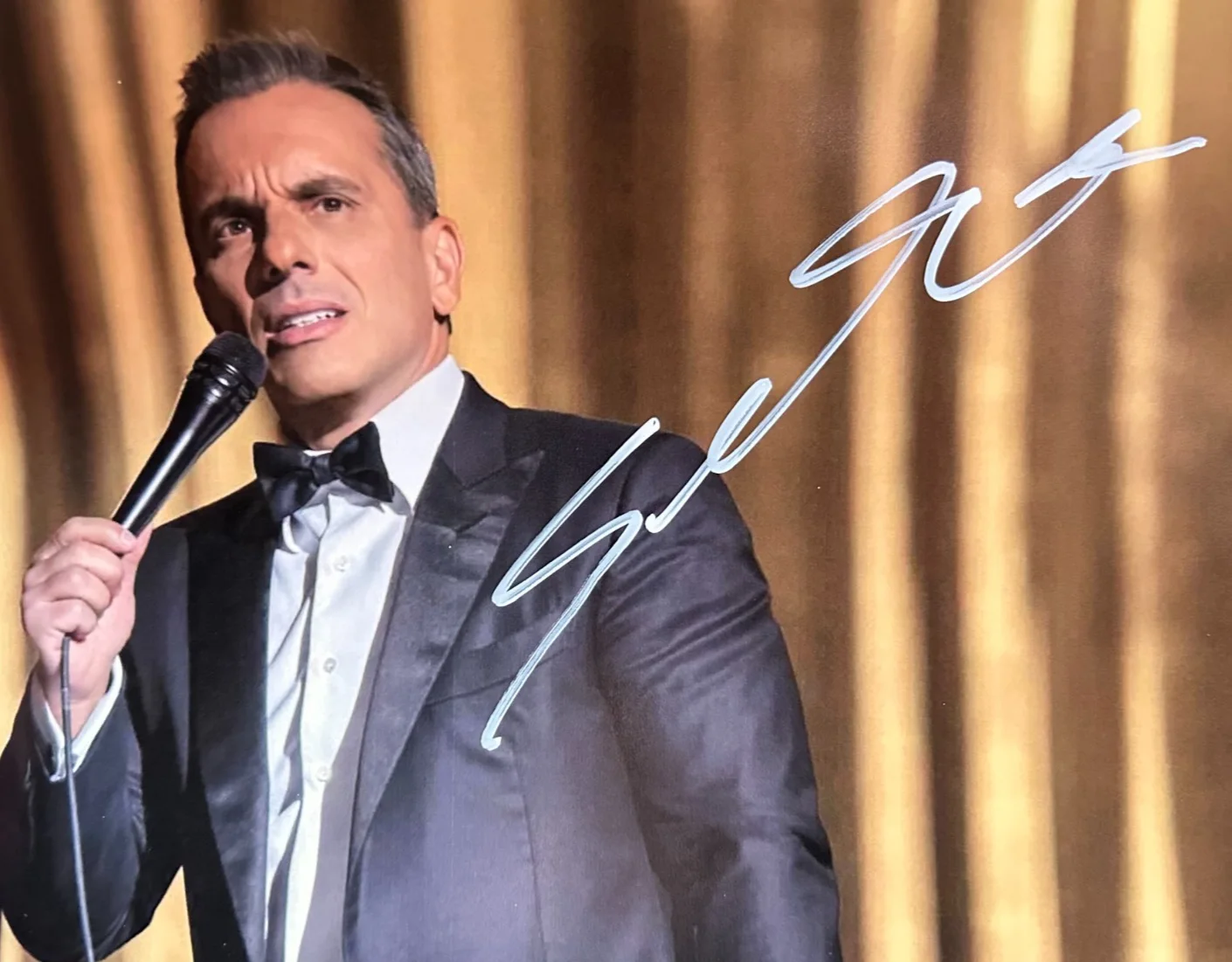 Sebastian Maniscalco — Sebastian Maniscalco (Comedian) Signed 8x10" Original Authentic Autograph w/COA, image 3