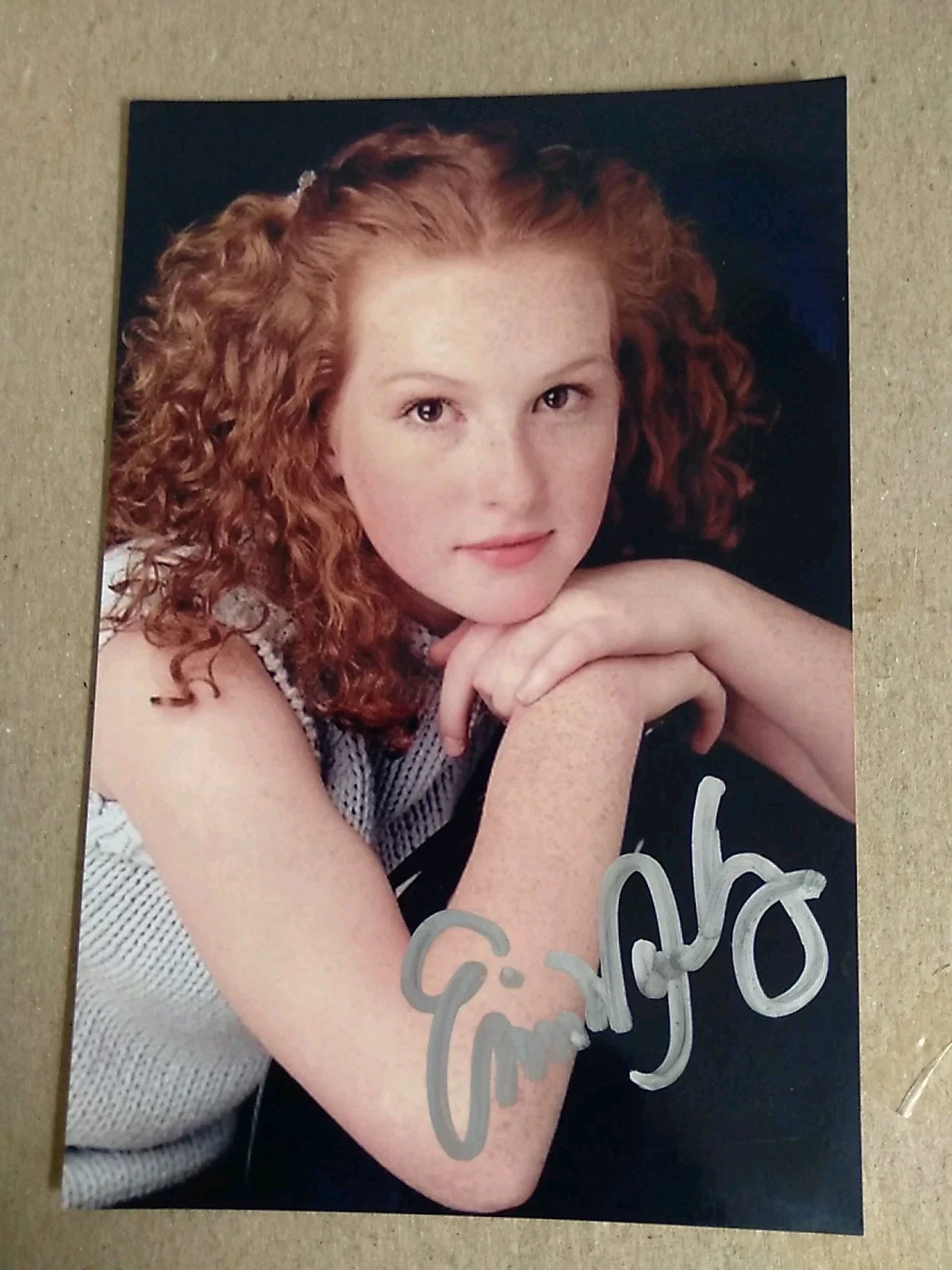 Erin Mackey American Stage Actress And Singer Autographed Signed 6x4in Photo, image 2