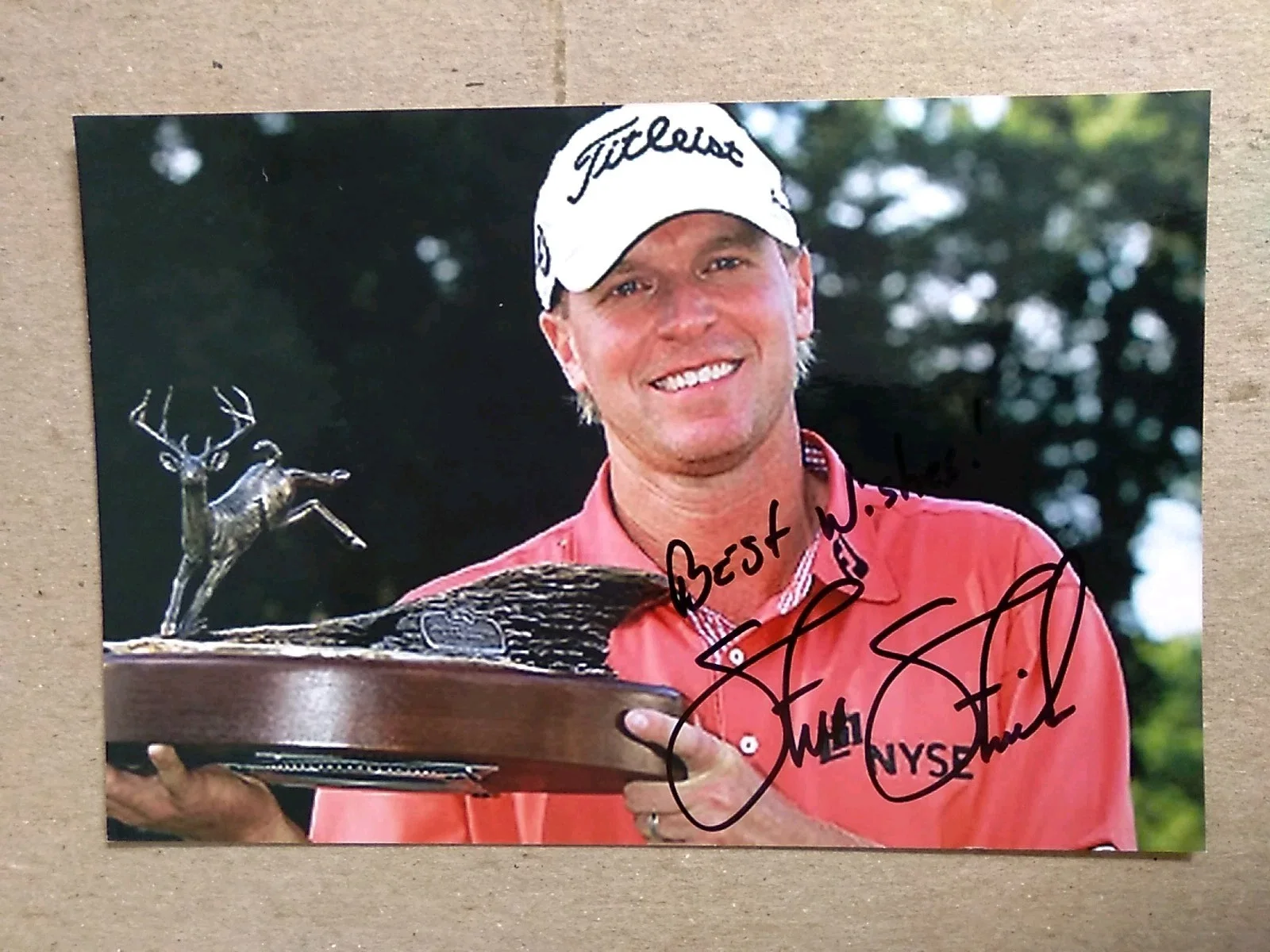Steve Stricker Professional Golfer Autographed Signed 6x4in Photo, изображение 2