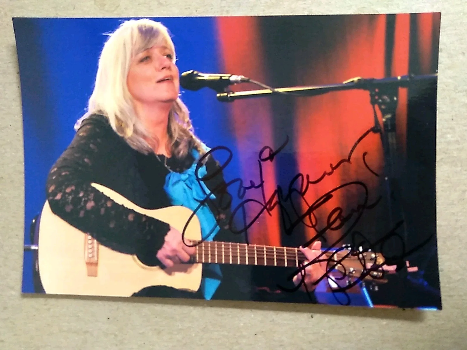 Kimmie Rhodes American American Singer Songwriter Autographed Signed 6x4in Photo, изображение 2
