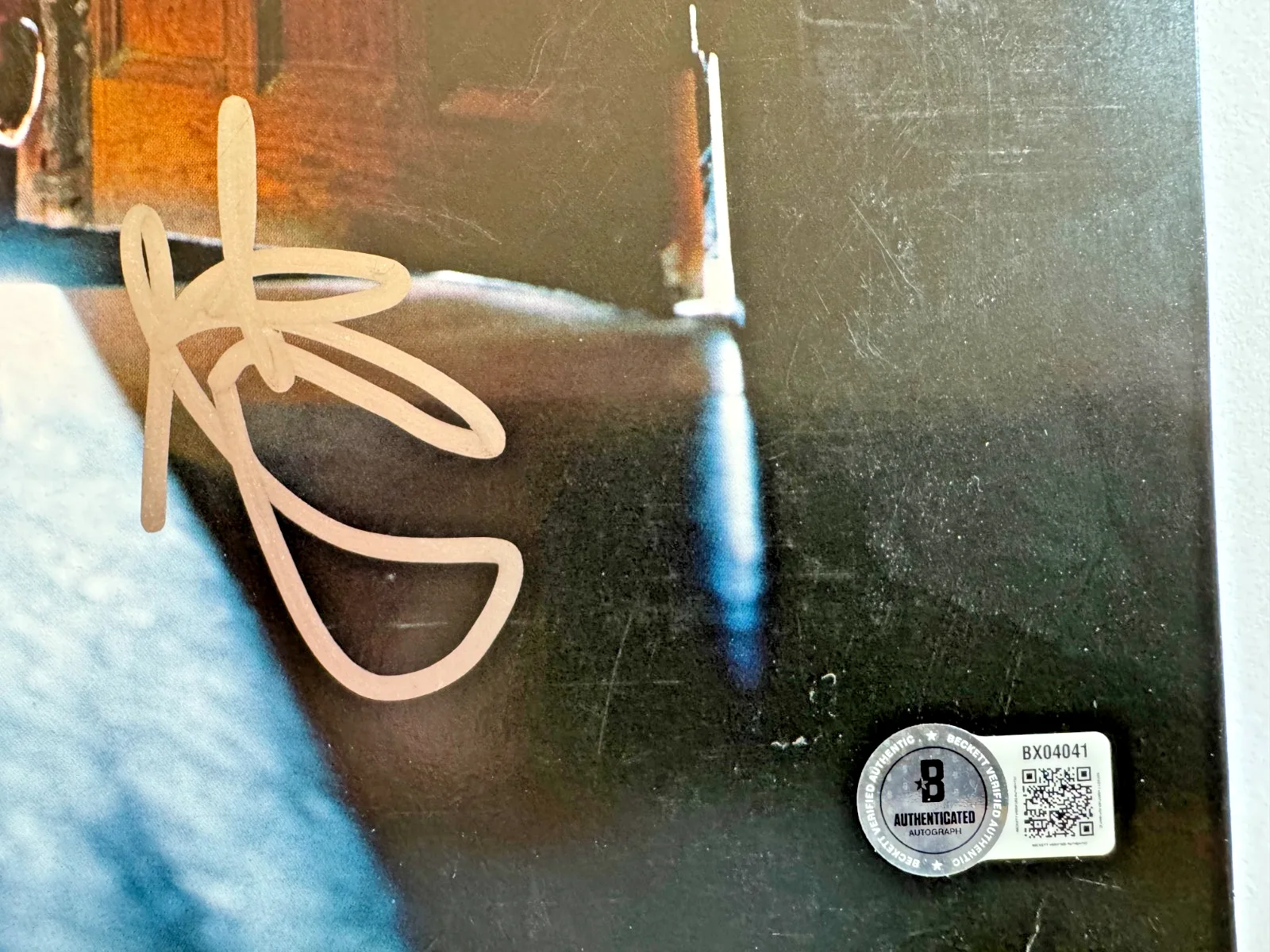 Jamie Foxx Signed Autographed Kanye West Late Registration Vinyl Beckett COA, изображение 2