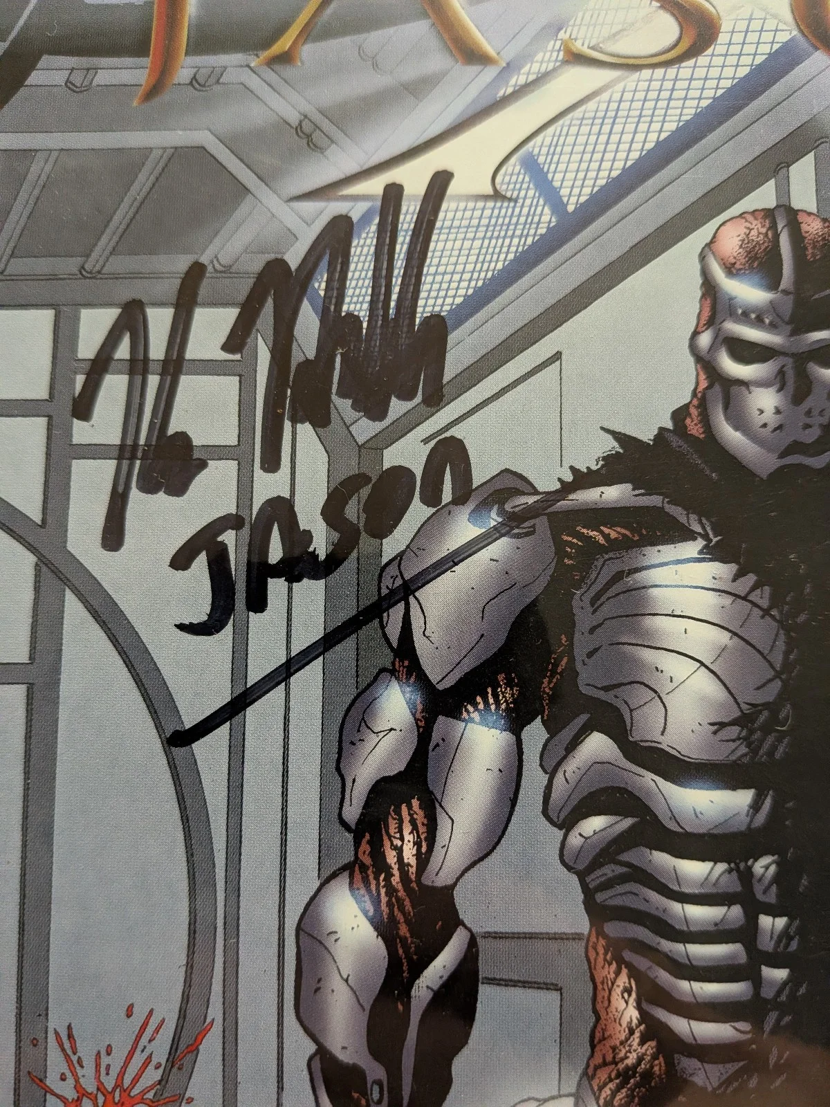 KANE HODDER Signed COMIC BOOK House of Horror Jason Friday the 13th JSA COA, image 2