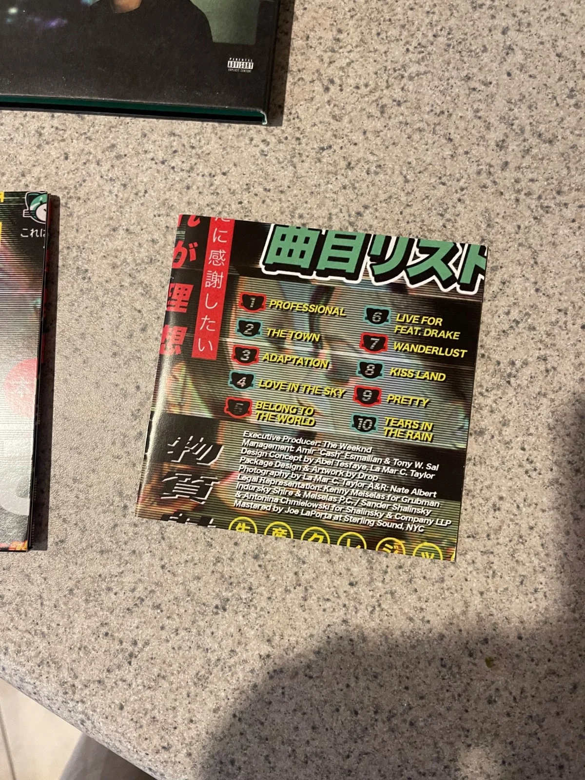 Kissland CD The Weeknd Signed By Abel (2013), image 3