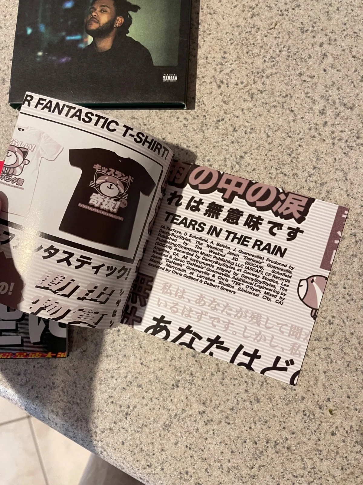Kissland CD The Weeknd Signed By Abel (2013), image 4