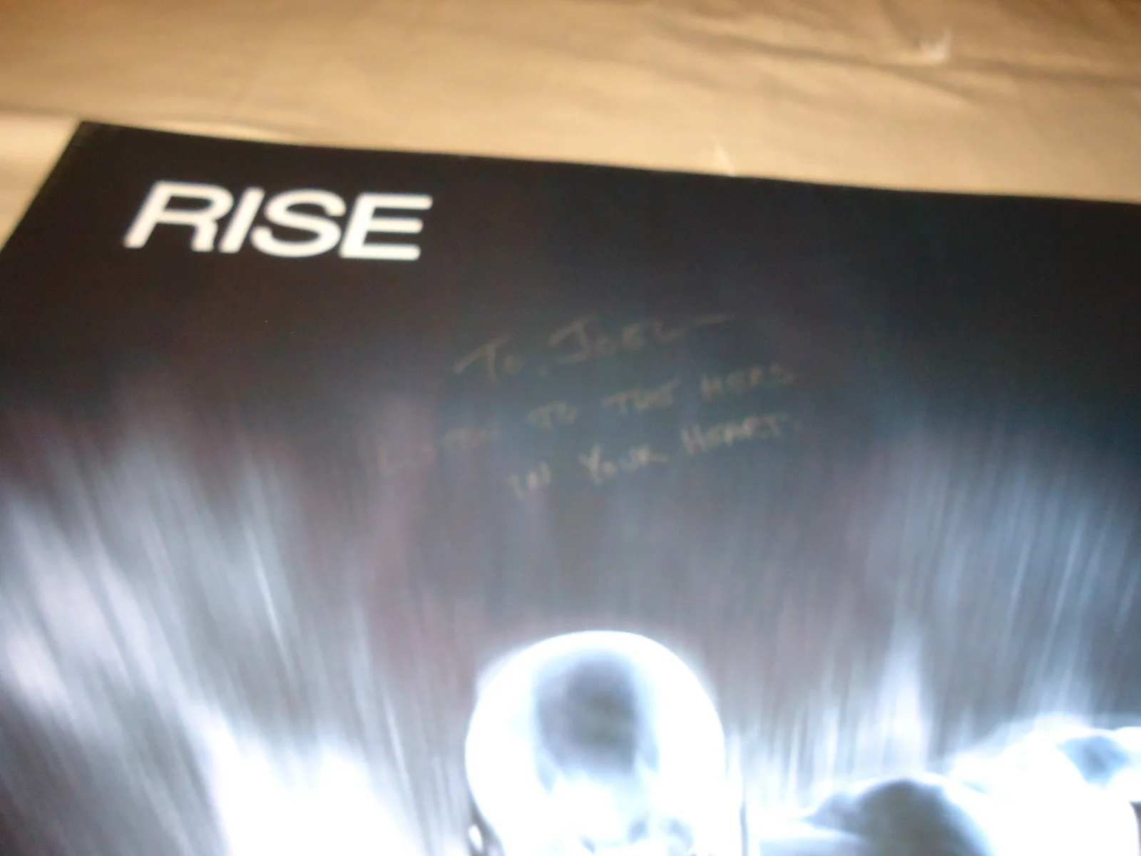 Doug Jones — Signed Autographed Fantastic Four The Silver Surfer Full Size Poster Doug Jones, image 3