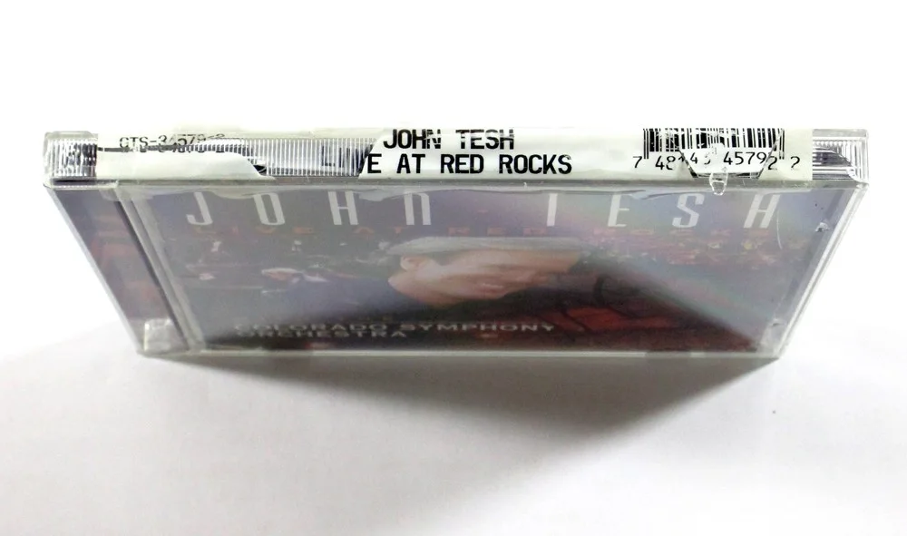 John Tesh Signed CD Music Album Live at Red Rocks with Auto, image 4