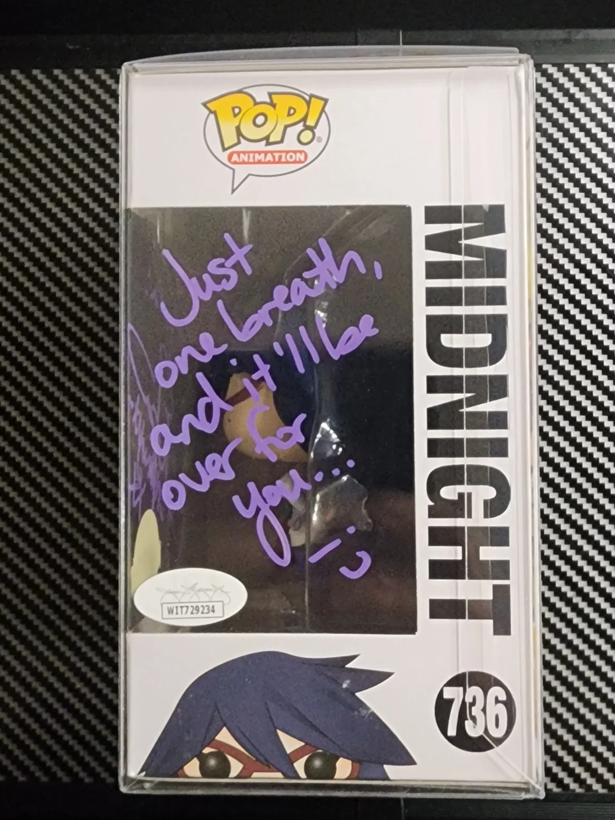 Elizabeth Maxwell Auto Funko Midnight MHA Excl Auto & Inscribed *PERSONALIZED, image 3