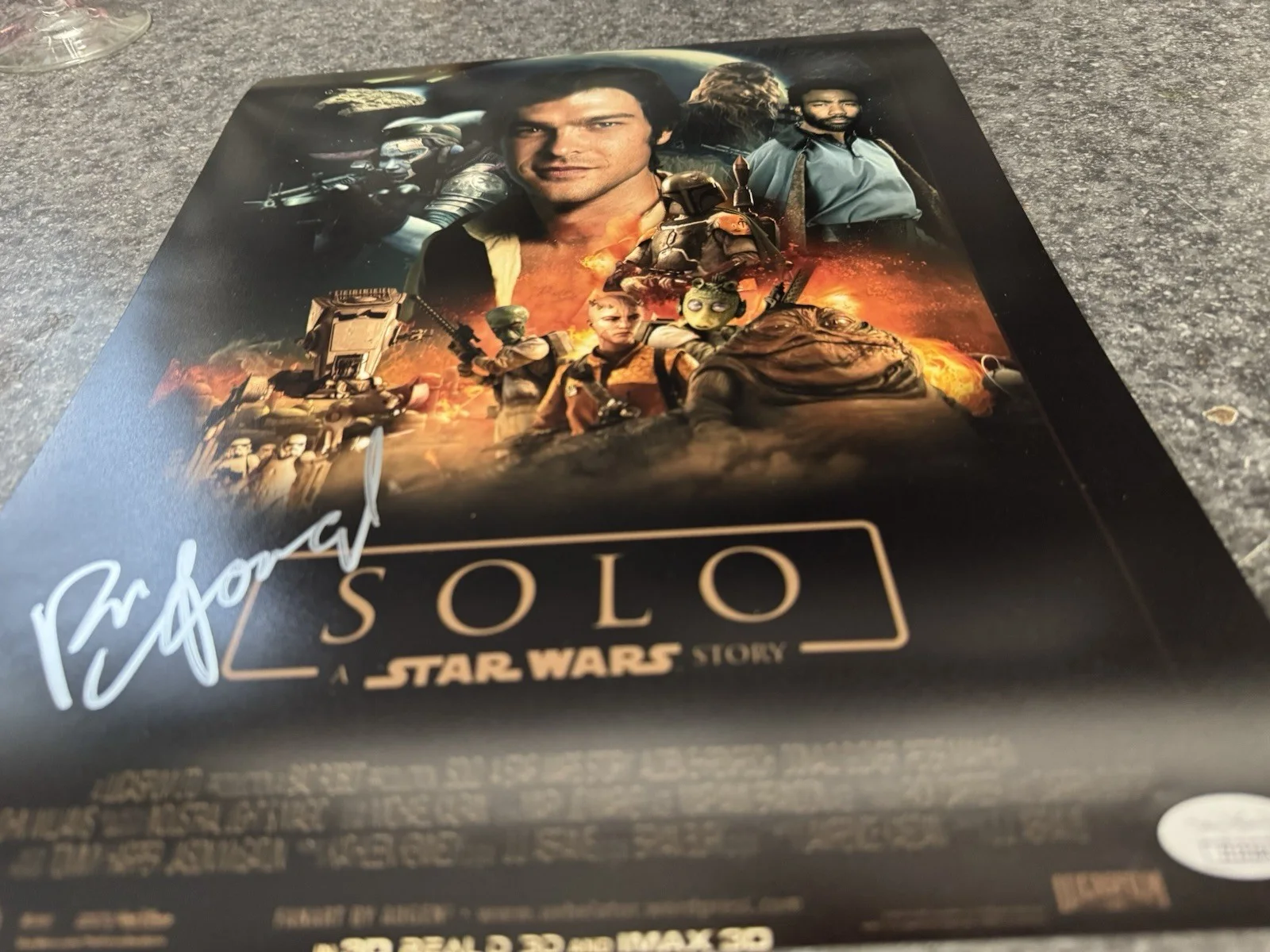 Ron Howard — Ron Howard Signed 11x14 Solo A Star Wars Story Photo Poster JSA COA Autograph, image 4