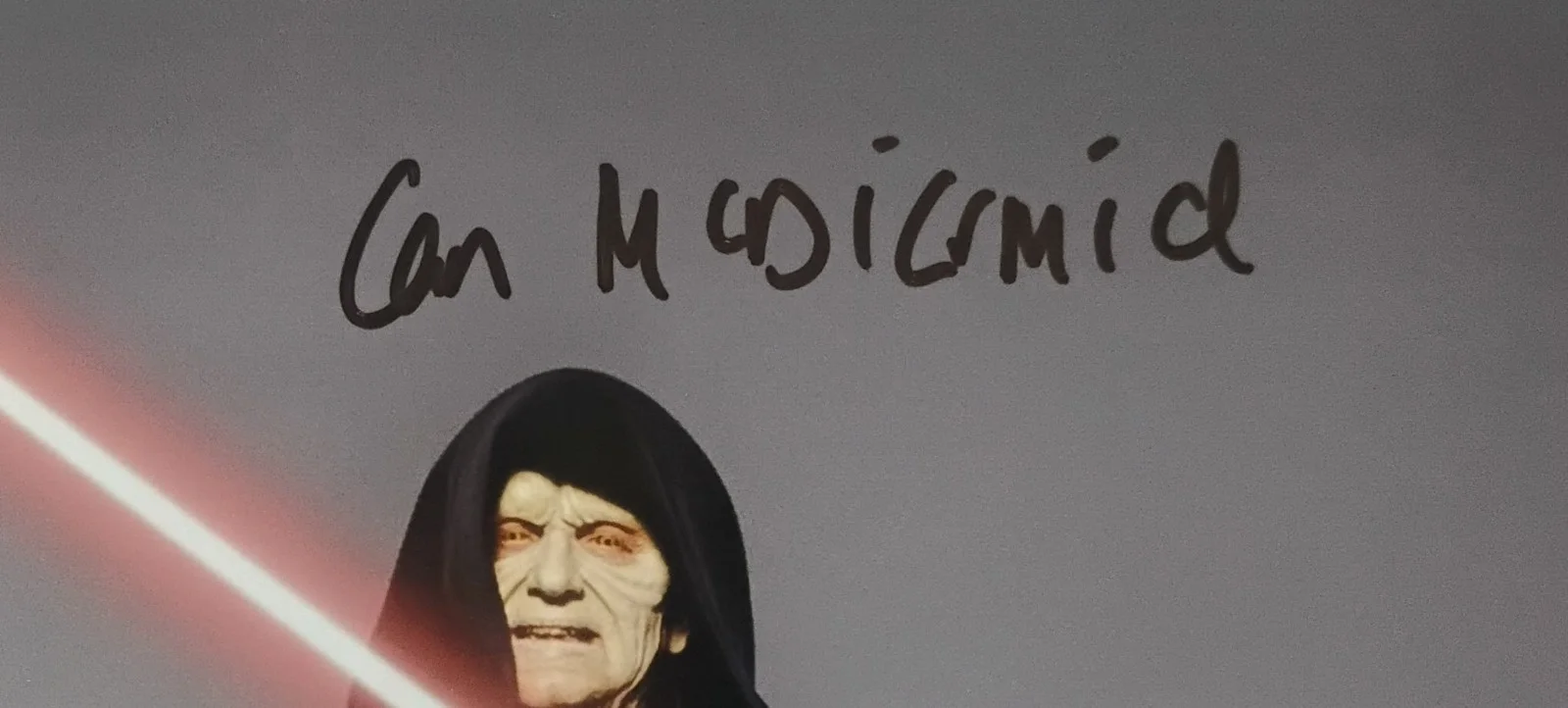 Ian McDiarmid Hand Signed 8x10 Photo COA Star Wars Emperor NO US TARIFFS, изображение 3