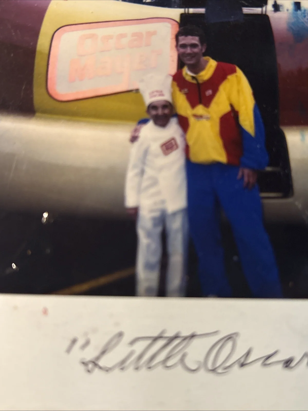 Vintage Signed Photo Little Oscar from The Oscar Mayer Wienermobile 1996, изображение 2